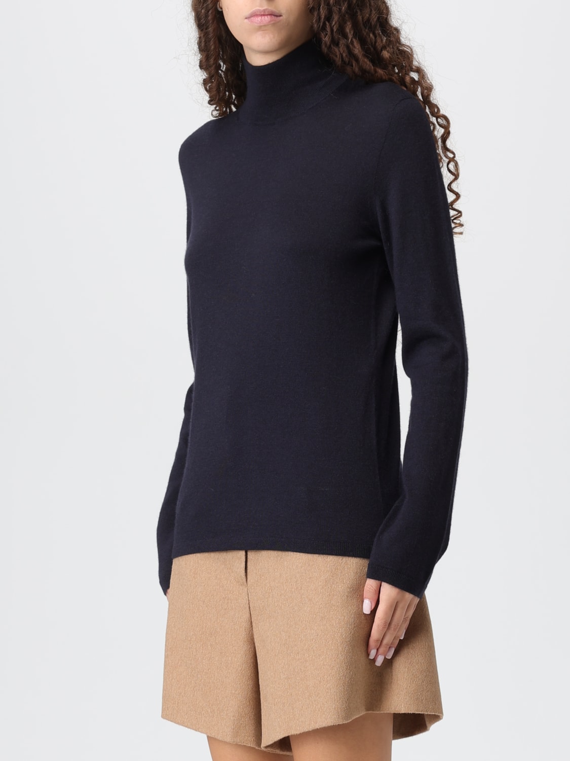MAX MARA PULL: Cardigan femme Max Mara, Bleu - Img 4