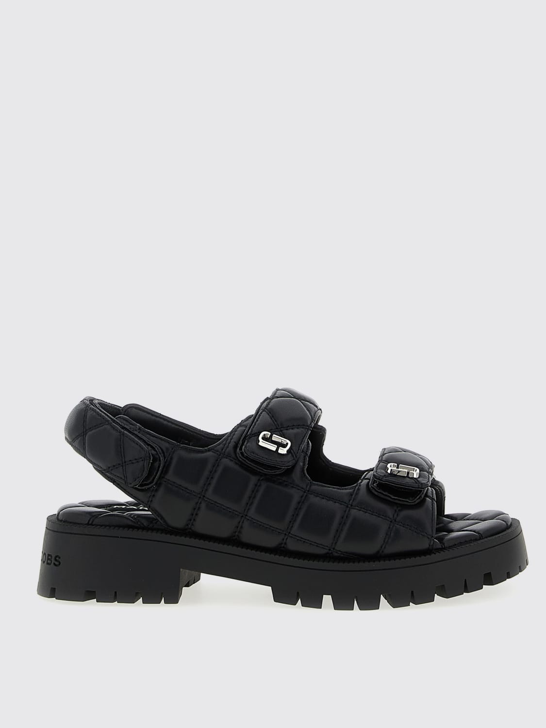 MARC JACOBS HEELED SANDAL: Flat sandals woman Marc Jacobs, Black - Img 1