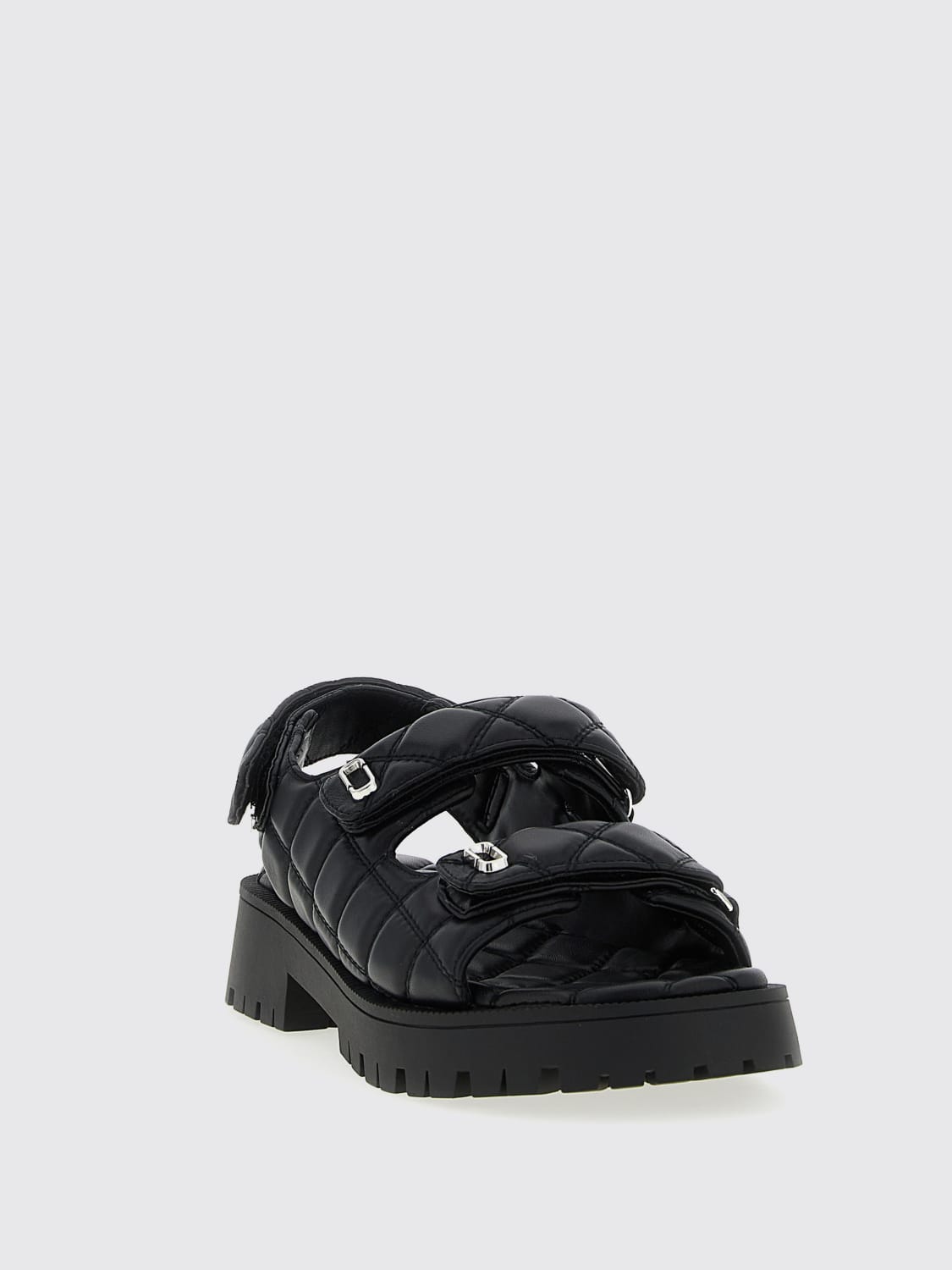 MARC JACOBS HEELED SANDAL: Flat sandals woman Marc Jacobs, Black - Img 2