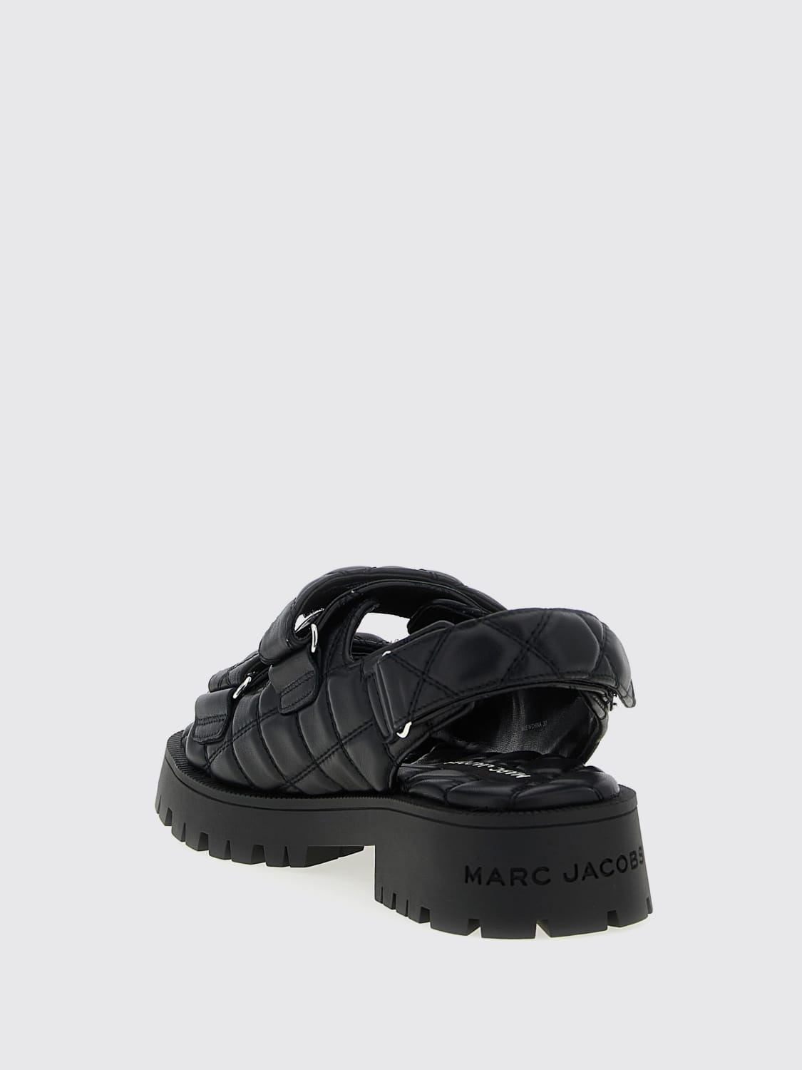 MARC JACOBS HEELED SANDAL: Flat sandals woman Marc Jacobs, Black - Img 3