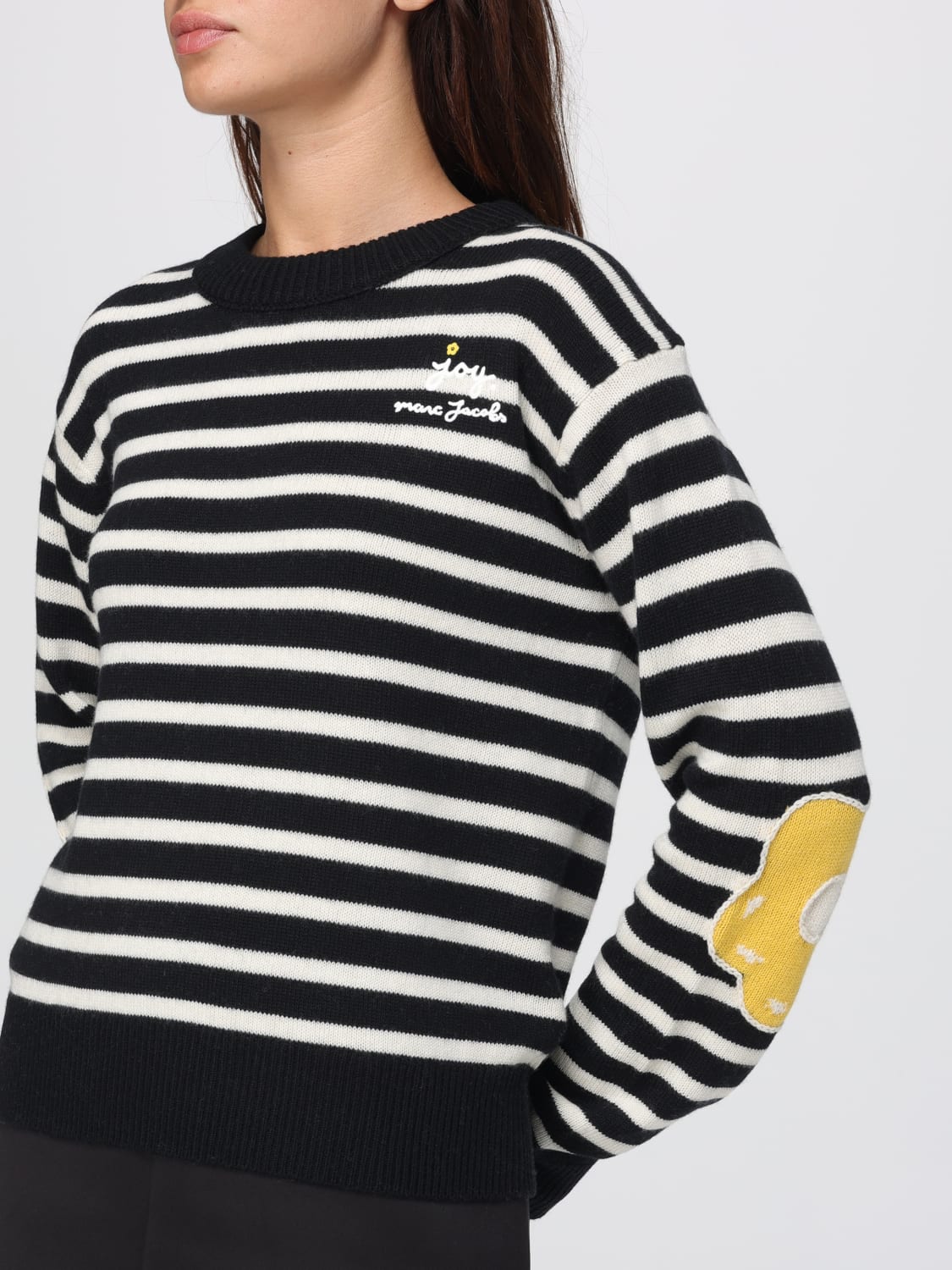 MARC JACOBS PULLOVER: Strickjacke damen Marc Jacobs, Weiß - Img 4