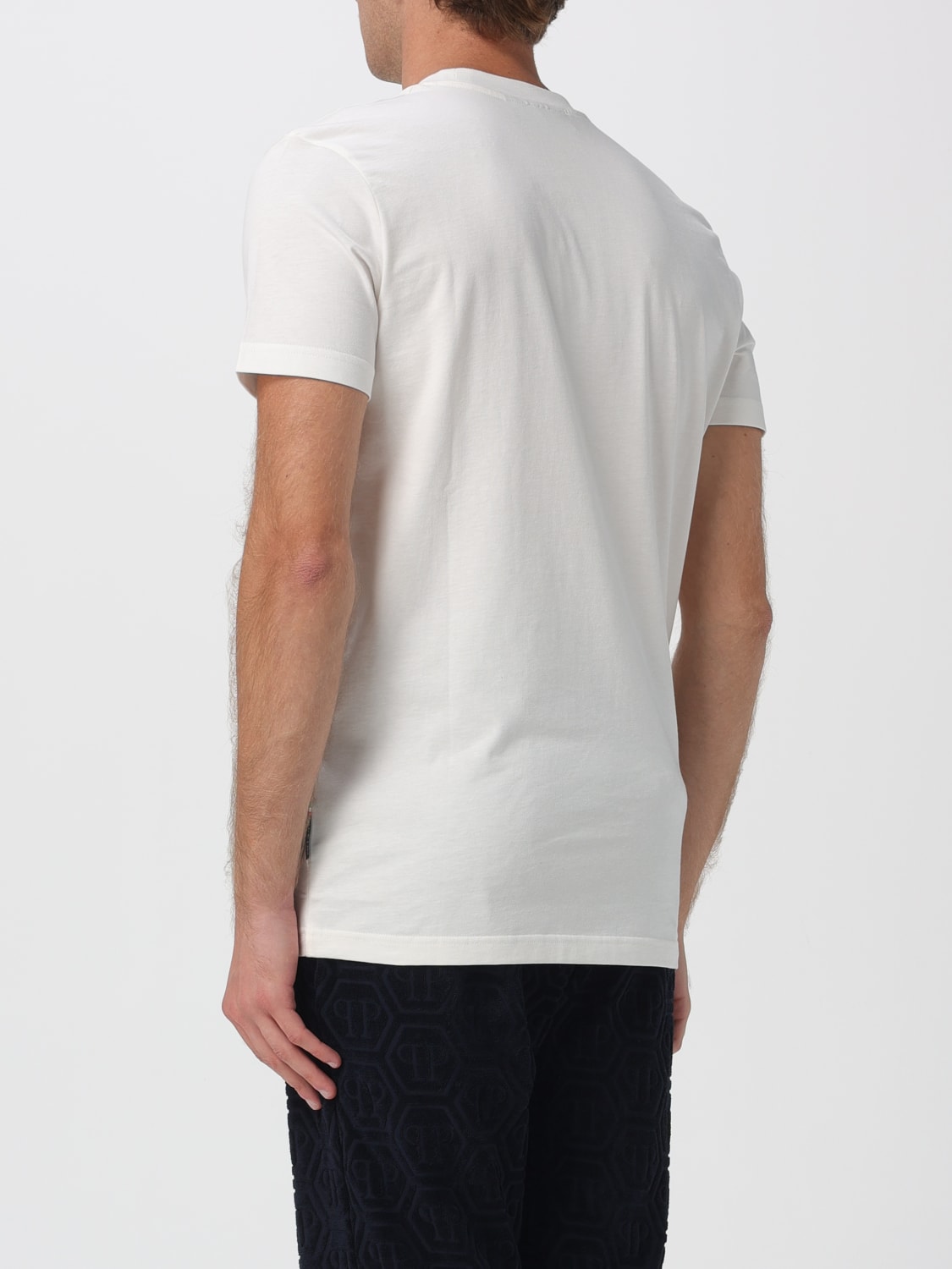 PHILIPP PLEIN T-SHIRT: T-shirt men Philipp Plein, White - Img 3