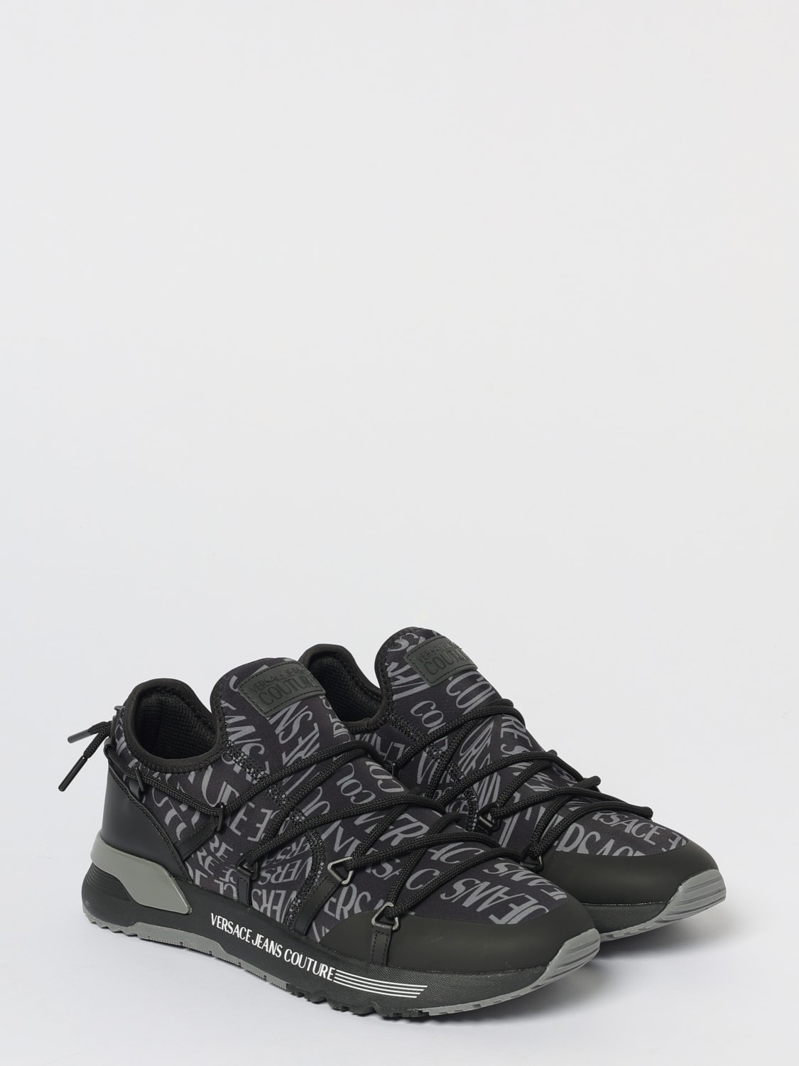 VERSACE JEANS COUTURE SNEAKERS: Sneakers woman Versace Jeans Couture, Black - Img 2