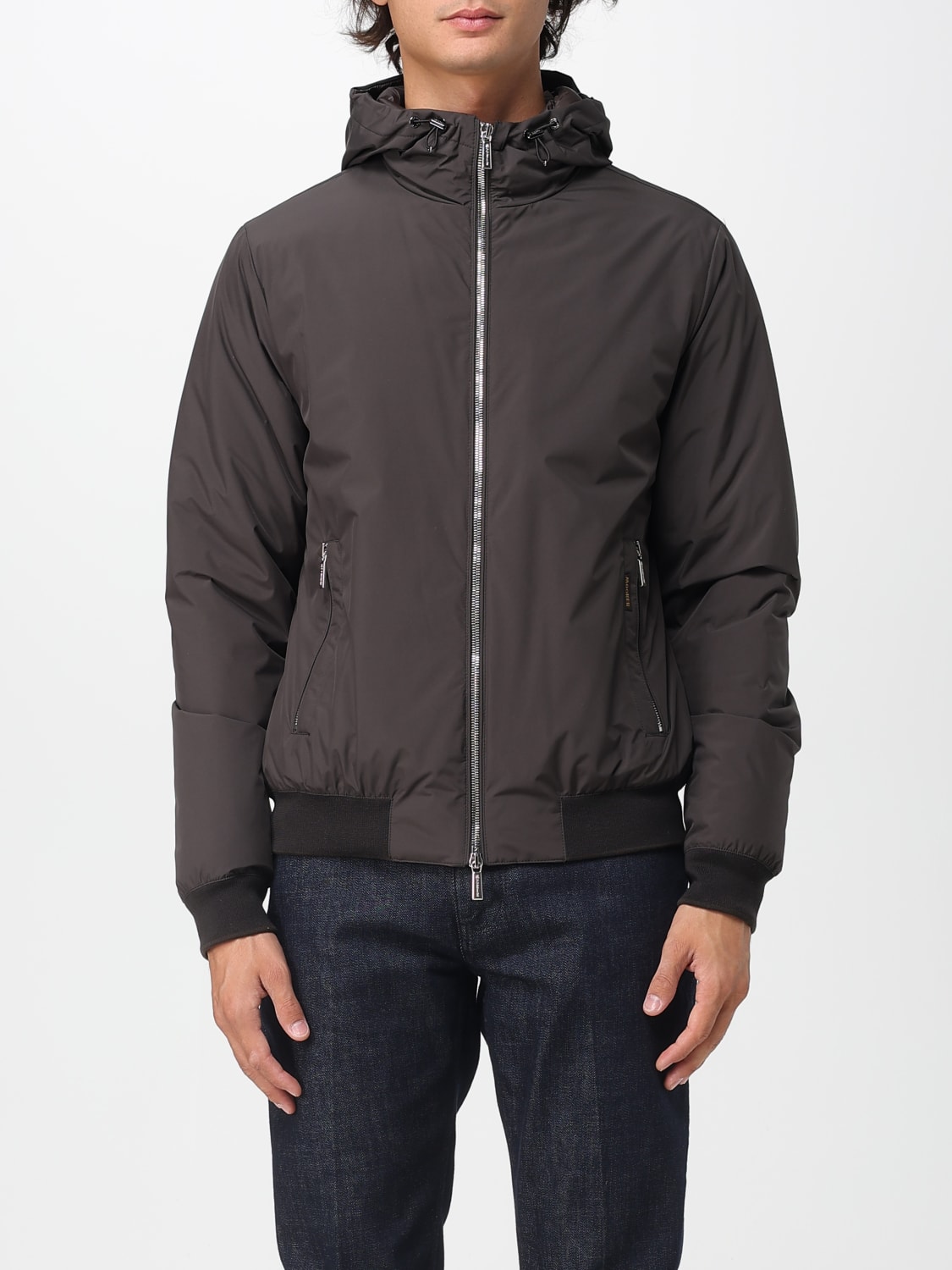 MOORER 外套: 外套 男士 Moorer, 棕色 - Img 1