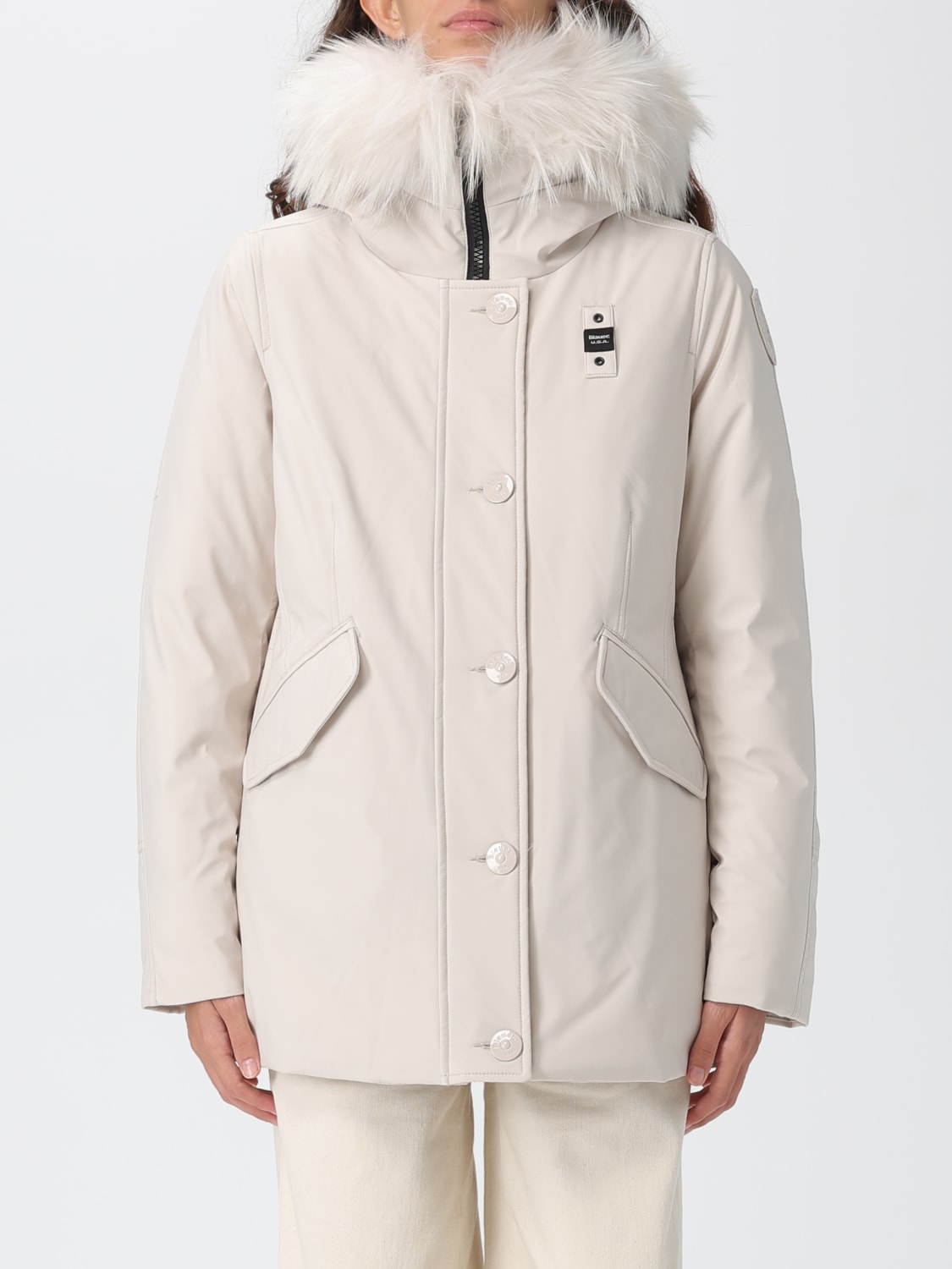 BLAUER MANTEAU: Veste femme Blauer, Gris - Img 1