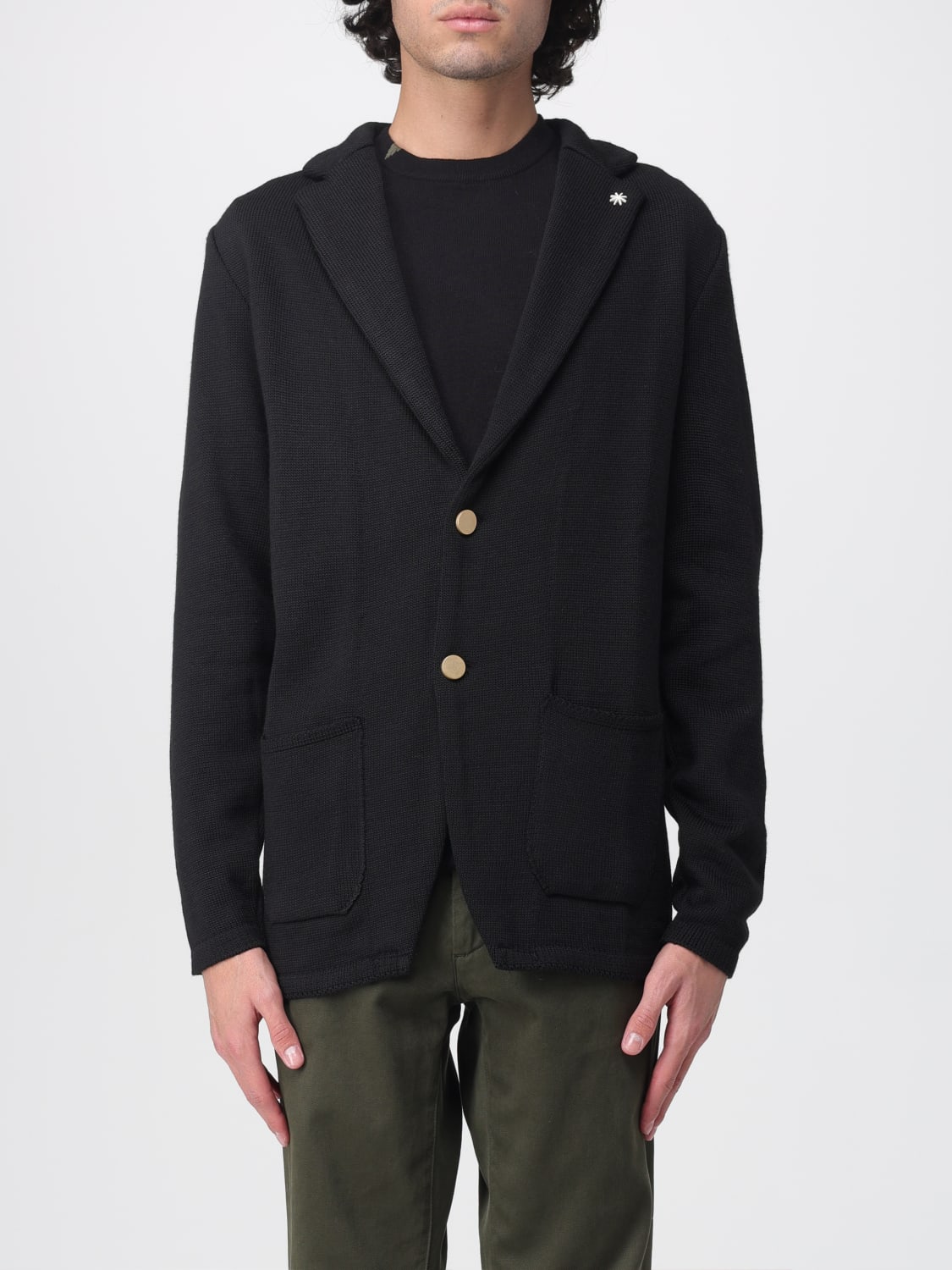 MANUEL RITZ VESTE: Blazer homme Manuel Ritz, Noir - Img 1