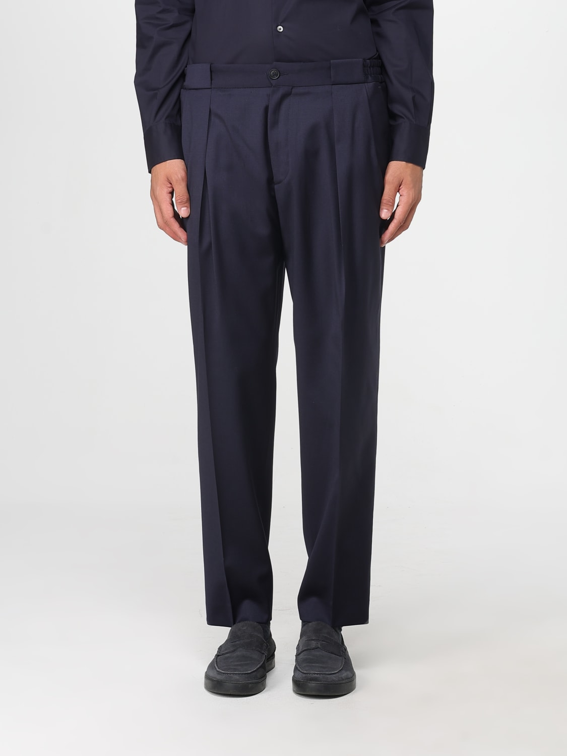 MANUEL RITZ PANTS: Pants men Manuel Ritz, Blue - Img 1