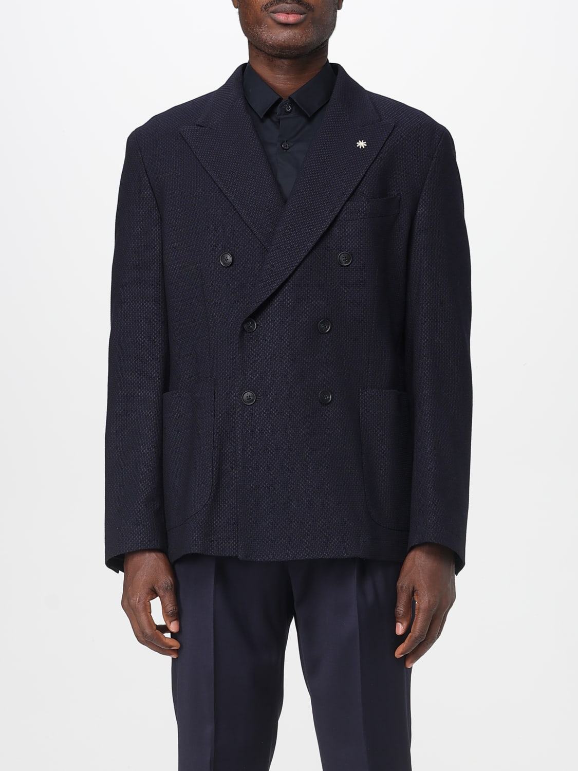 MANUEL RITZ VESTE: Blazer homme Manuel Ritz, Bleu - Img 1
