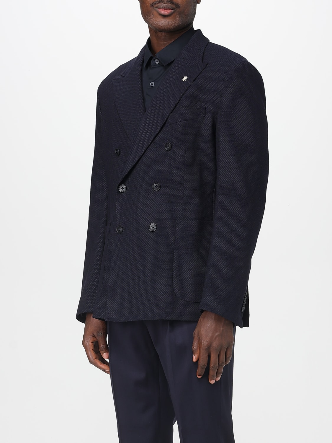 MANUEL RITZ VESTE: Blazer homme Manuel Ritz, Bleu - Img 3