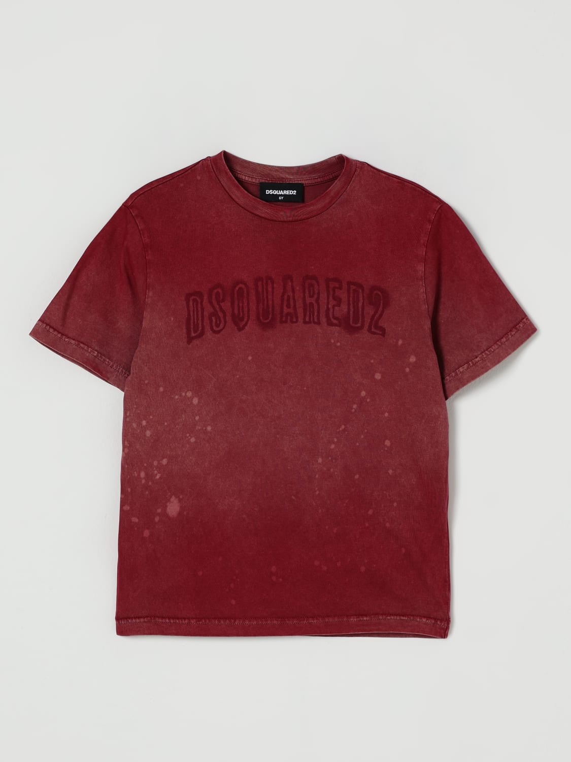 DSQUARED2 CAMISETA: Camiseta niños Dsquared2, Rojo - Img 1