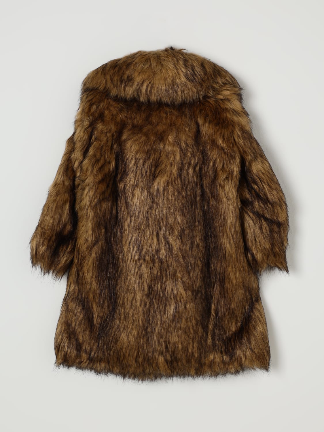 DSQUARED2 大衣: 大衣 儿童 Dsquared2, 棕色 - Img 2