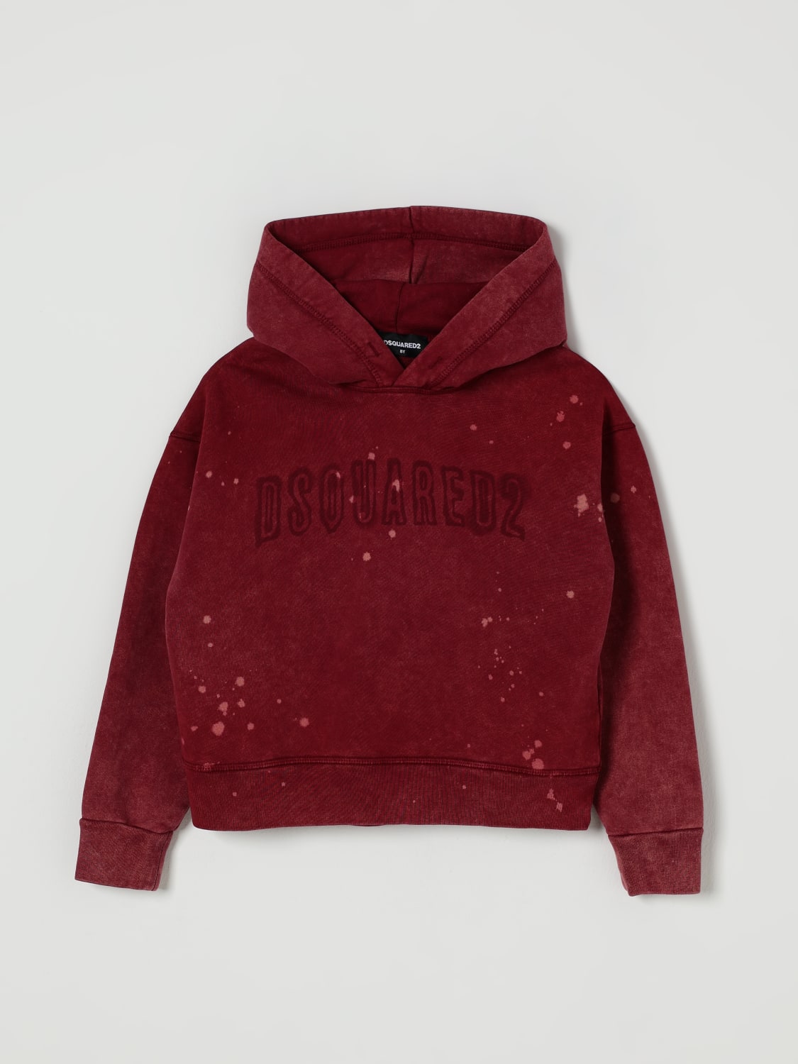 DSQUARED2 PULLOVER: Pullover kinder Dsquared2, Rot - Img 1