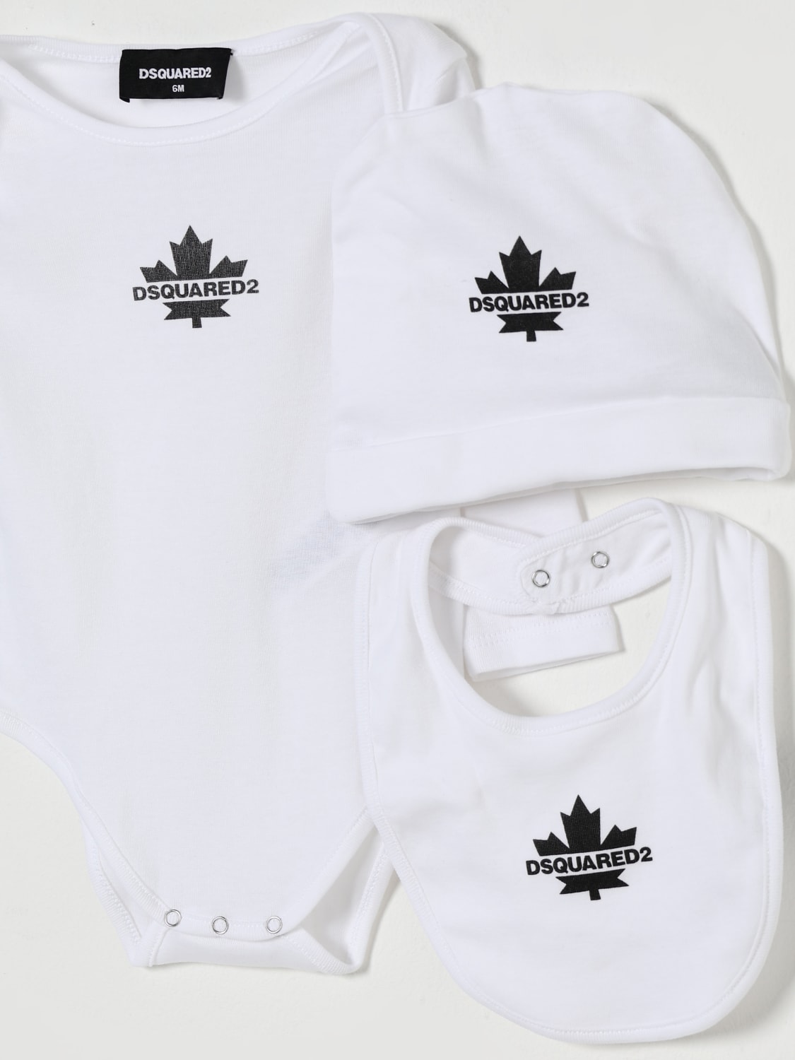 DSQUARED2 JUMPSUIT: Bodysuit kids Dsquared2, White - Img 3