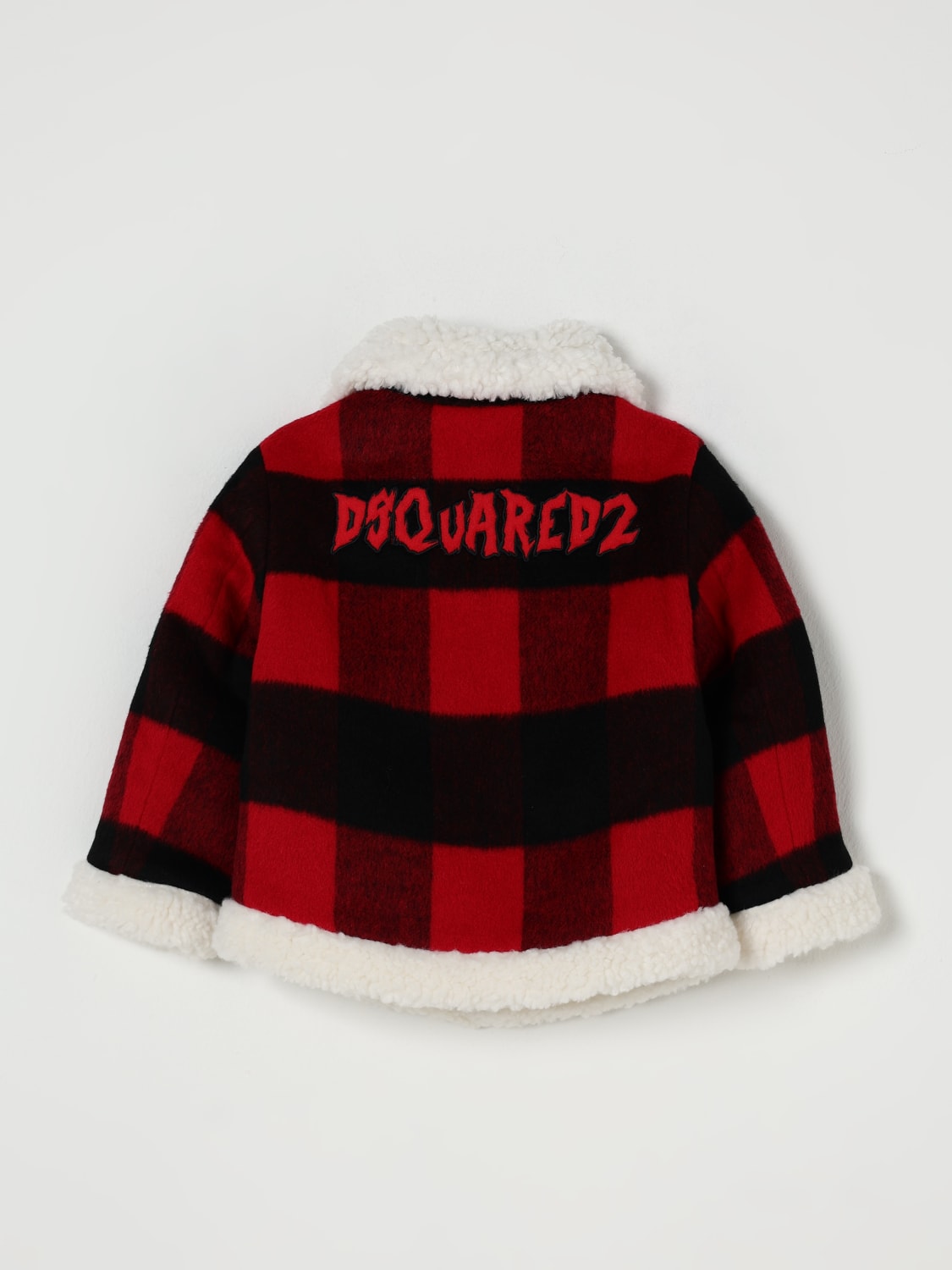 DSQUARED2 CHAQUETA: Chaqueta niños Dsquared2, Rojo - Img 2