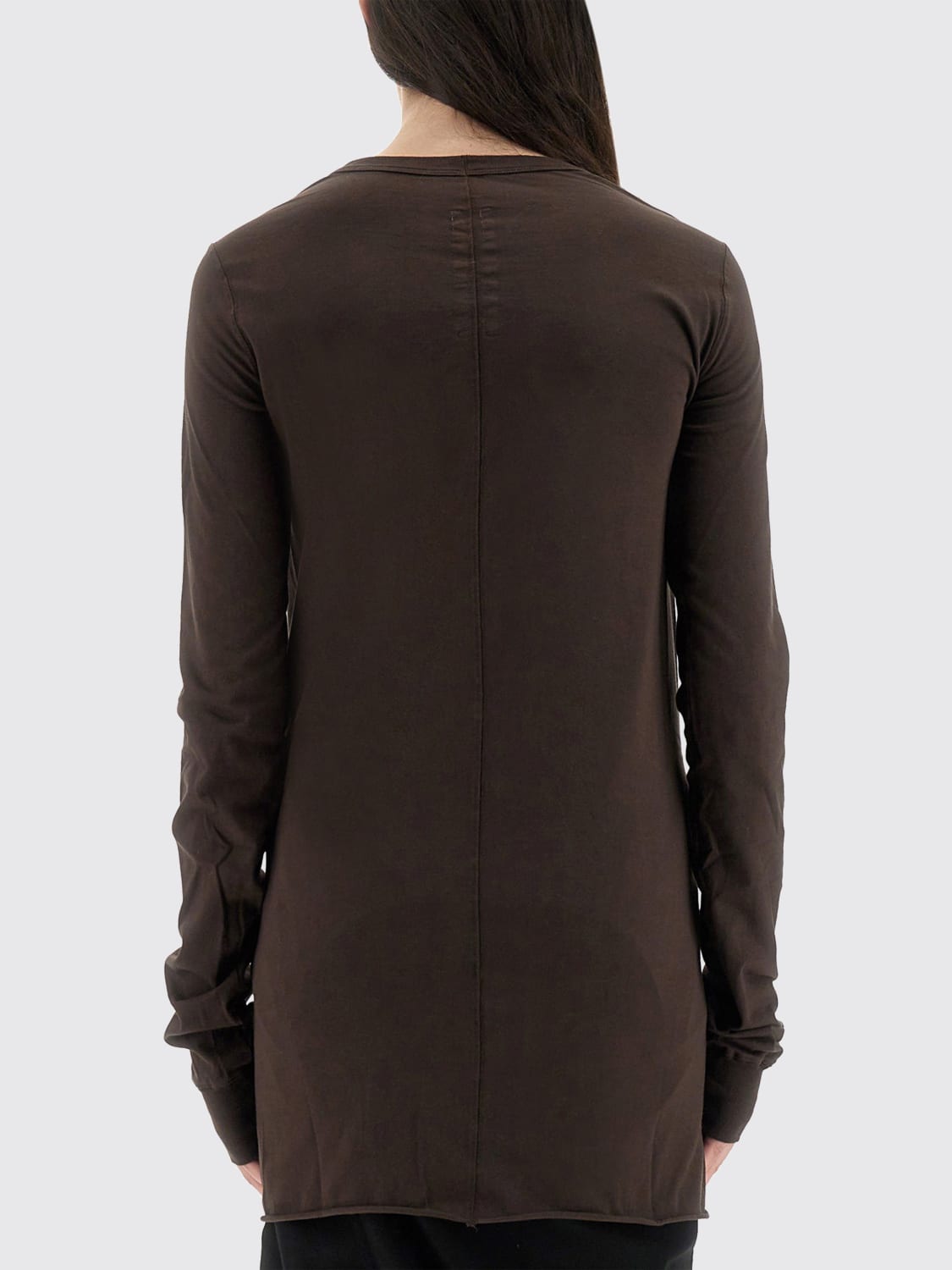 RICK OWENS CAMISETA: Camiseta mujer Rick Owens, Marrón - Img 3