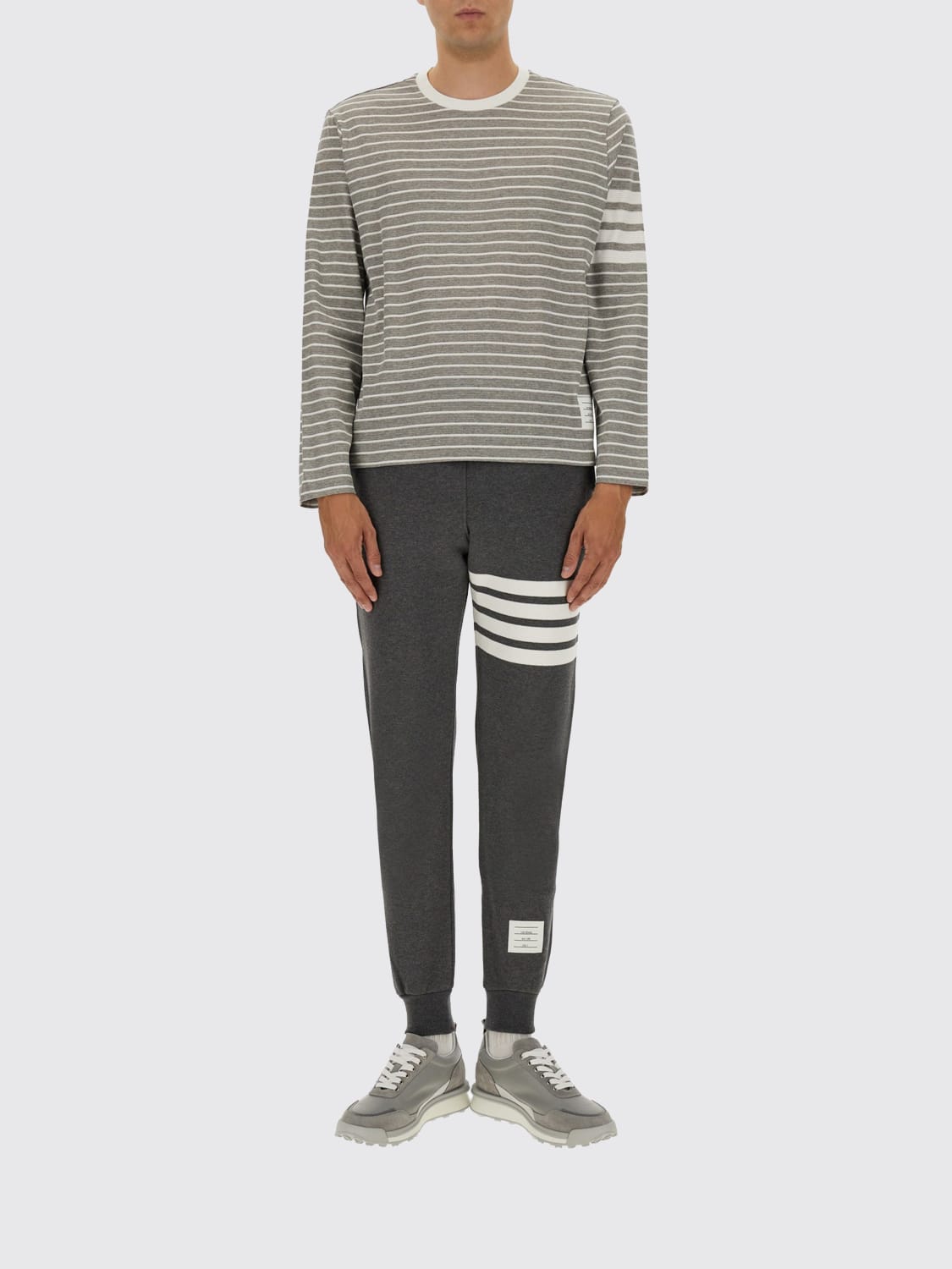THOM BROWNE T-SHIRT: T-shirt herren Thom Browne, Grau - Img 2