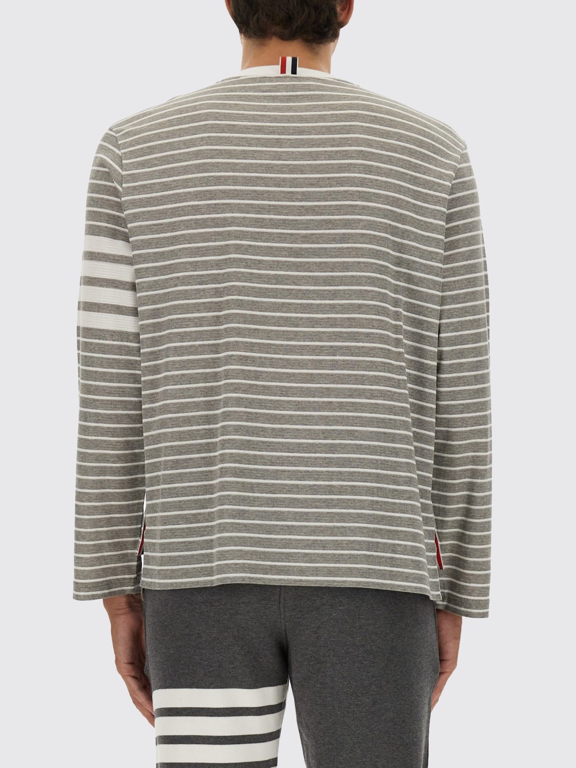THOM BROWNE T-SHIRT: T-shirt herren Thom Browne, Grau - Img 3