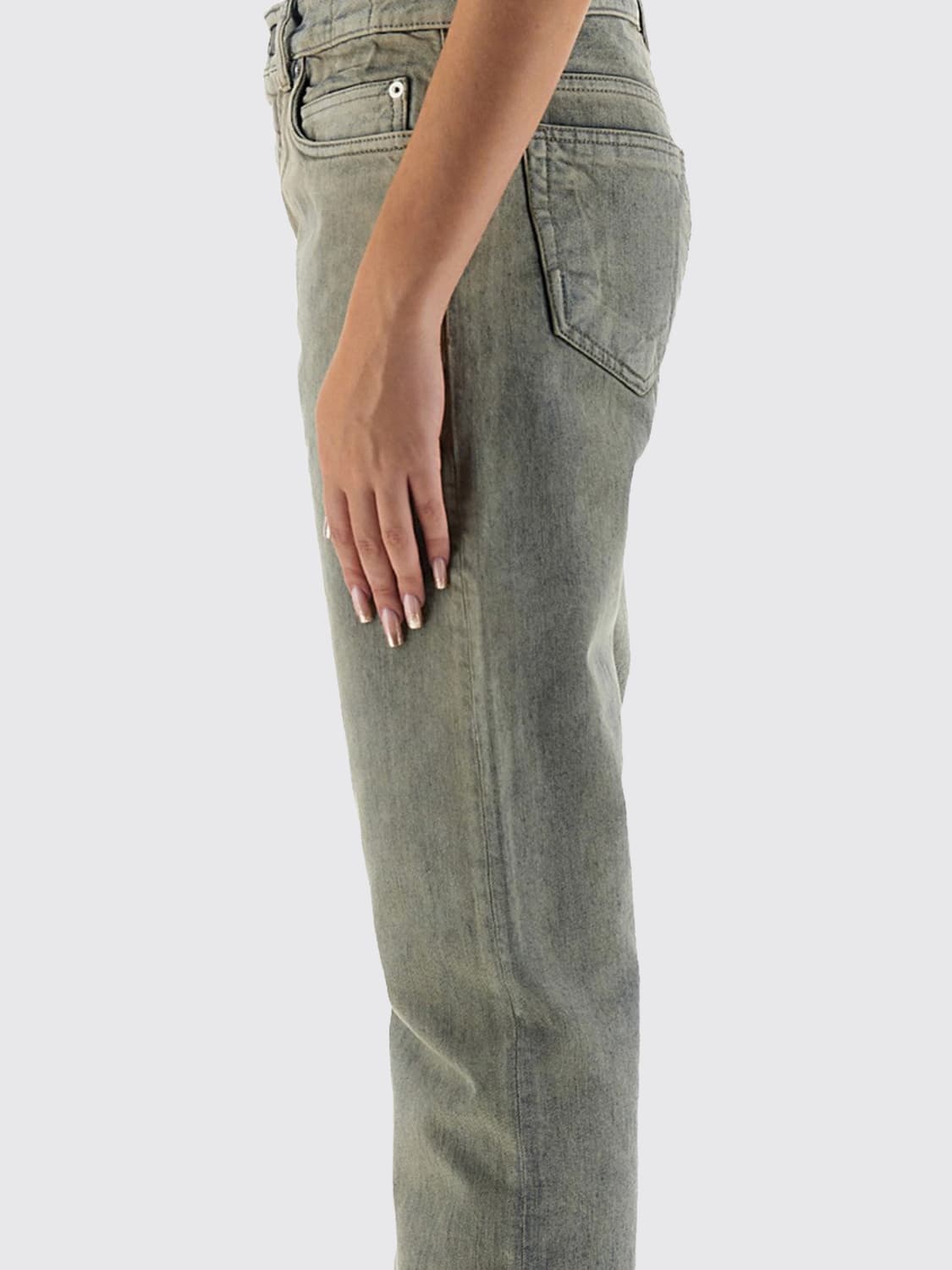 RICK OWENS DRKSHDW JEANS: Jeans woman Rick Owens Drkshdw, Grey - Img 4