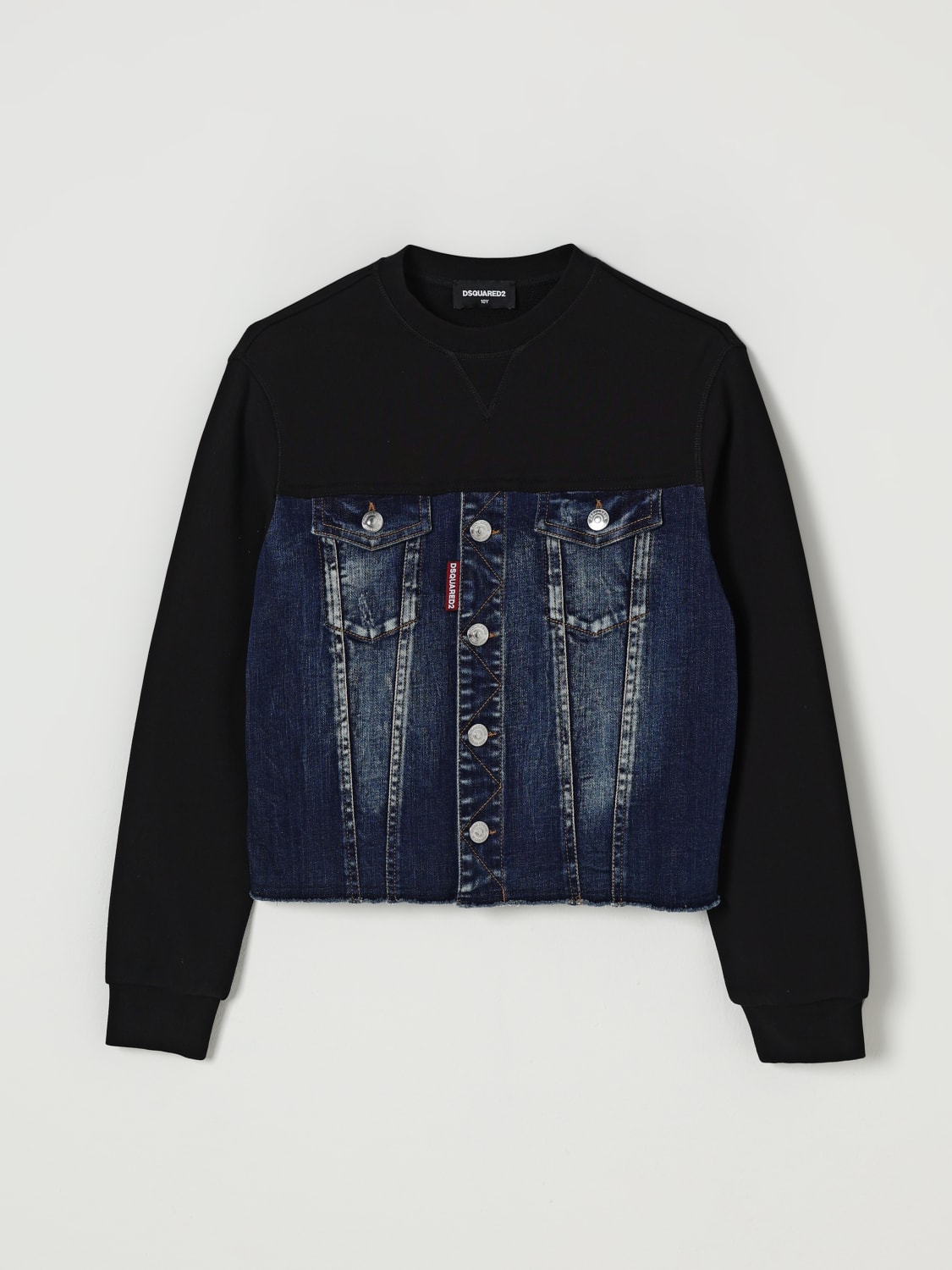 DSQUARED2 PULLOVER: Pullover kinder Dsquared2, Blau - Img 1