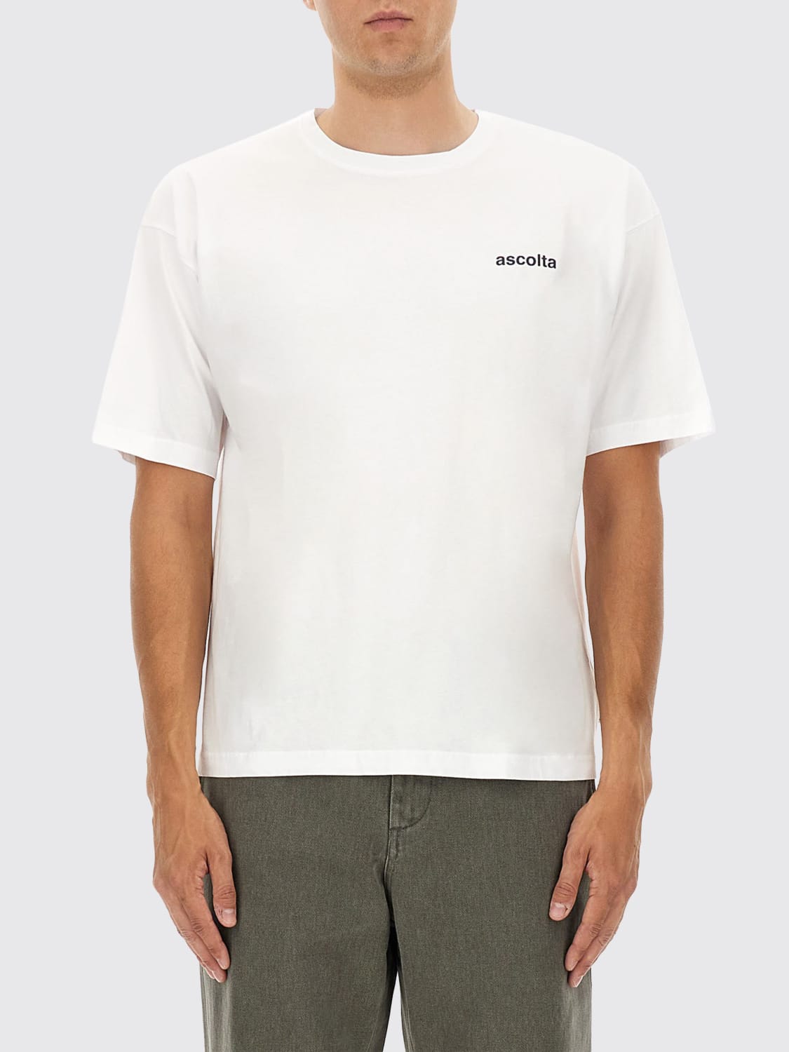 ASPESI T-SHIRT: T-shirt herren Aspesi, Weiß - Img 1