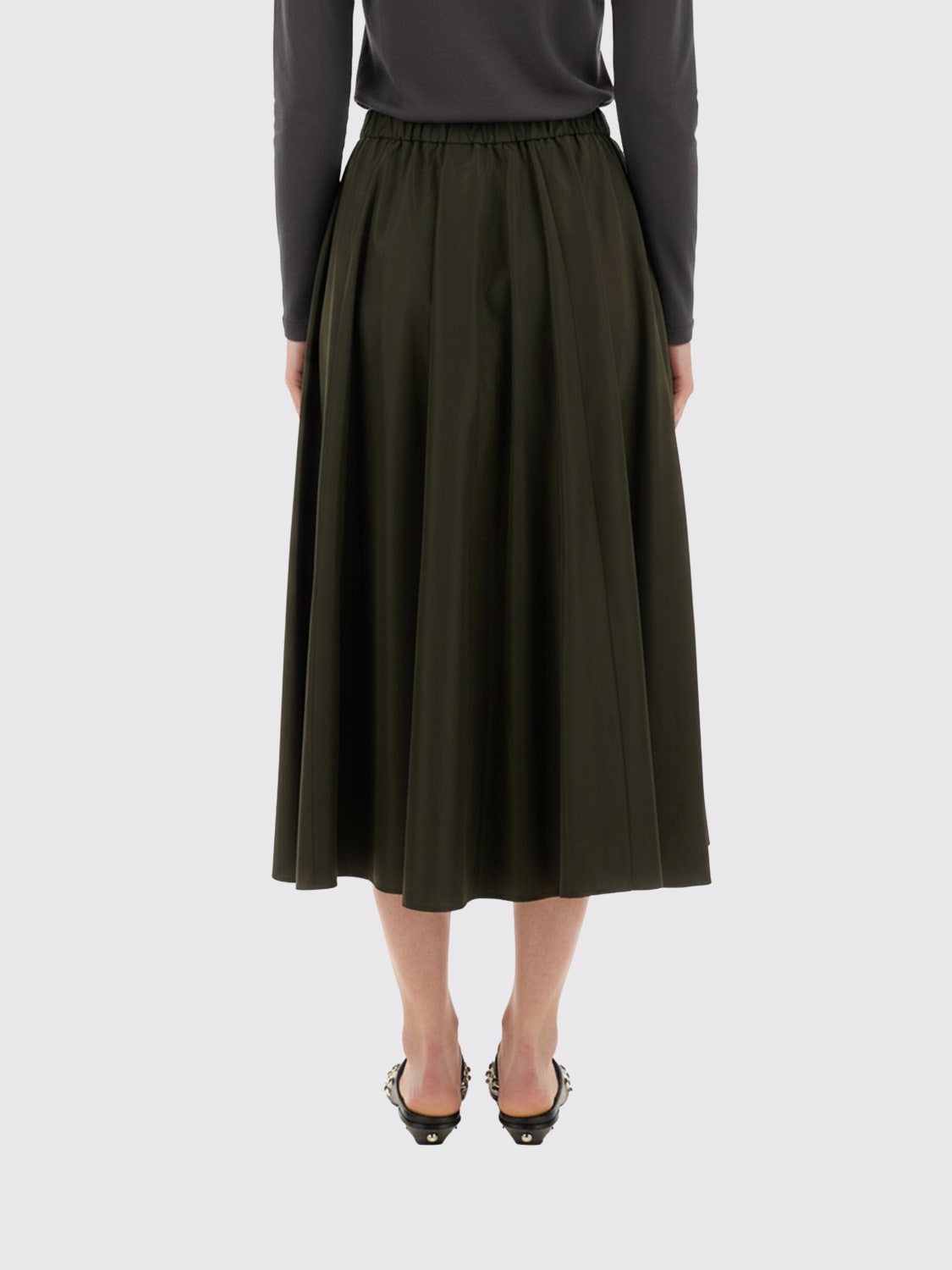 ASPESI ROCK: Rock damen Aspesi, Grün - Img 3