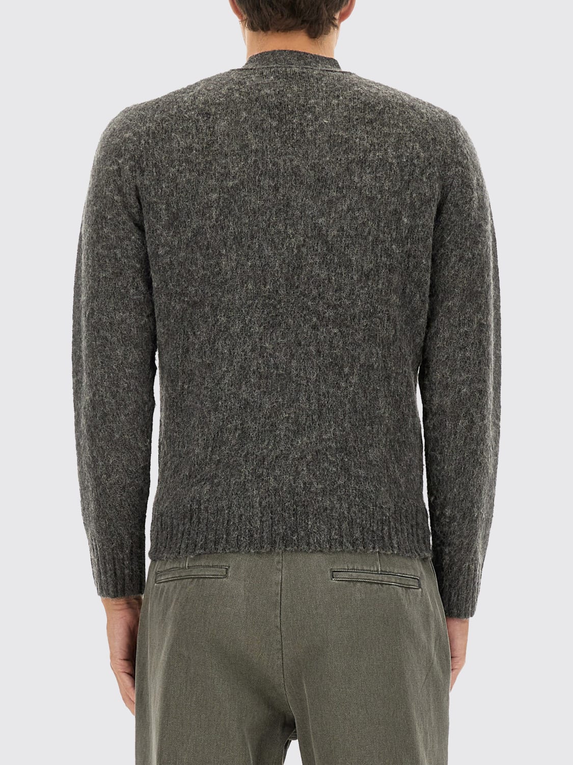 ASPESI PULLOVER: Pullover herren Aspesi, Grau - Img 3