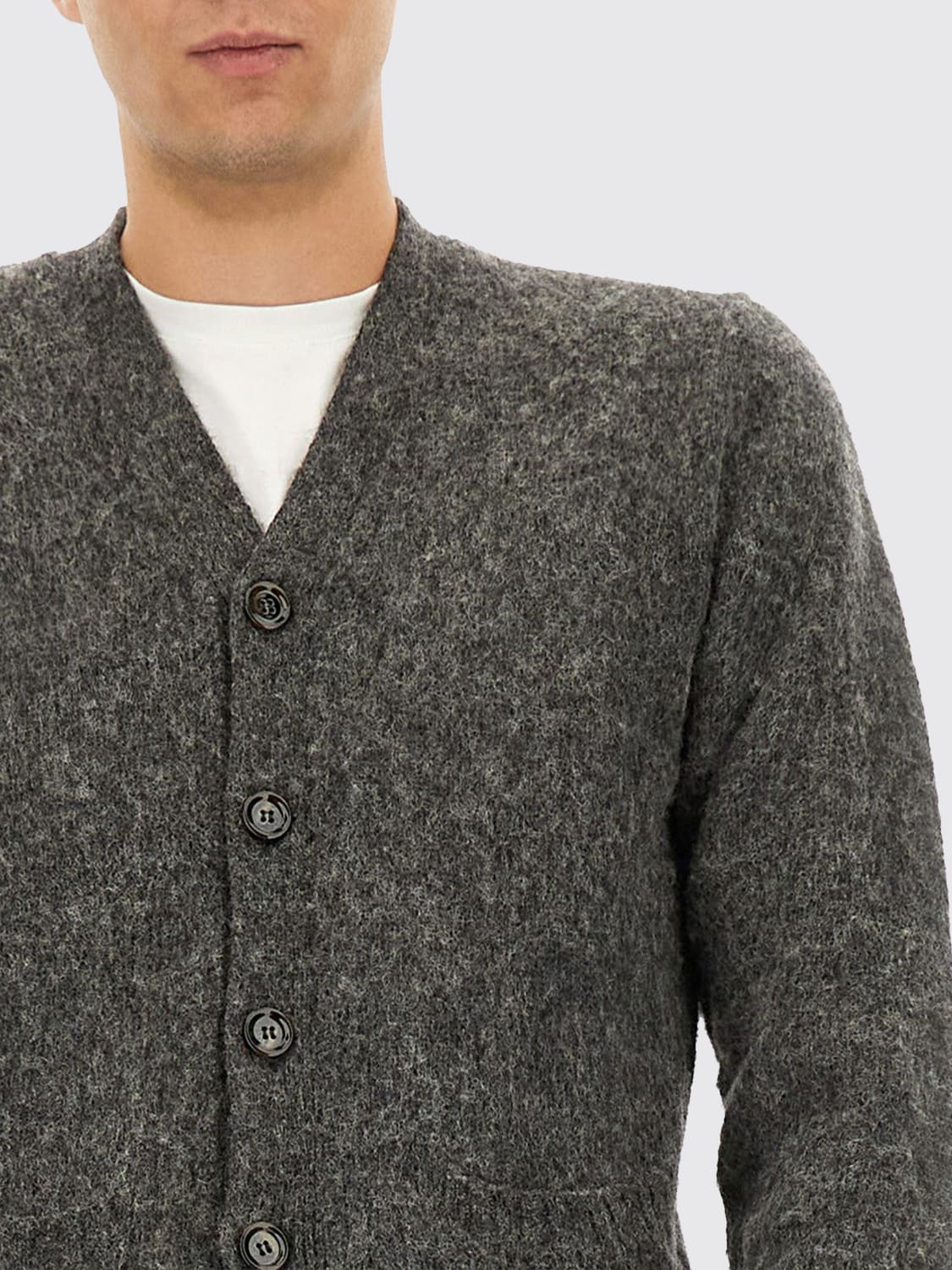 ASPESI PULLOVER: Pullover herren Aspesi, Grau - Img 4