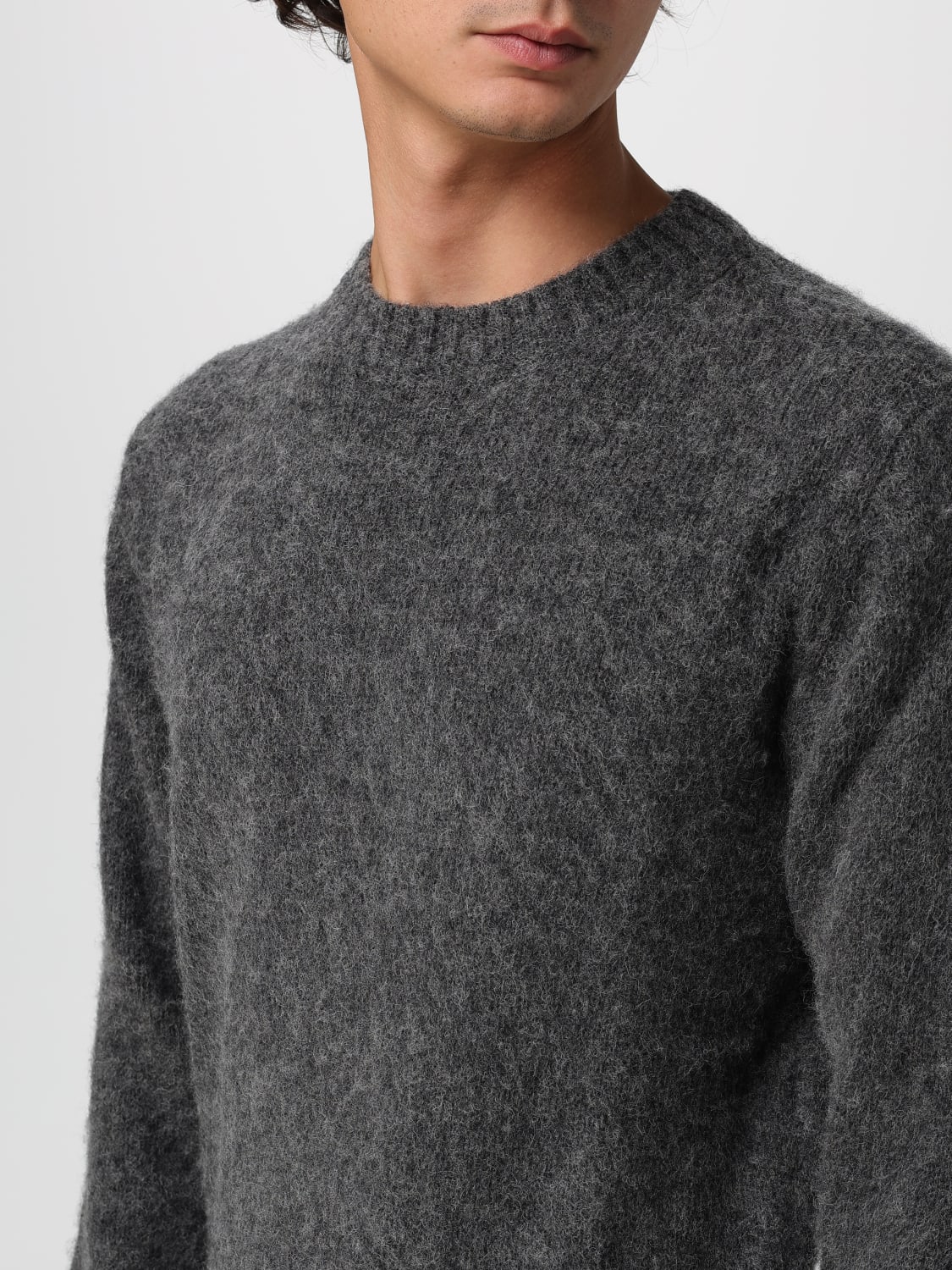 ASPESI PULLOVER: Pullover herren Aspesi, Grau - Img 3