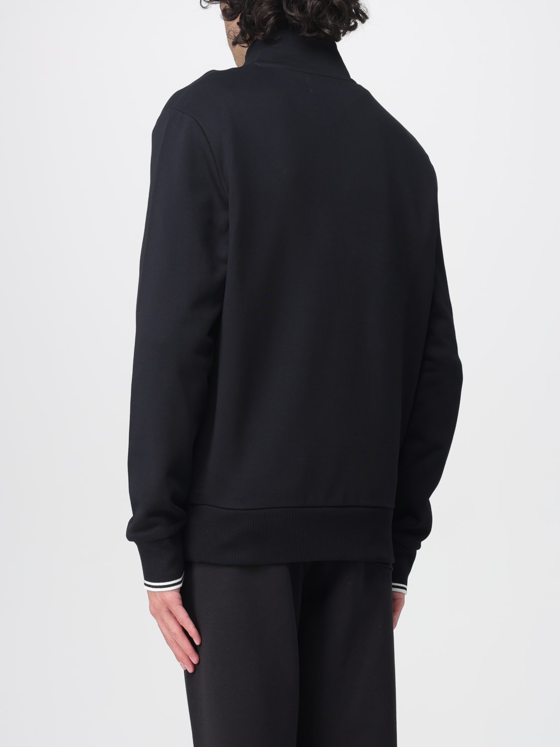 FRED PERRY ТОЛСТОВКА: Толстовка Мужское Fred Perry, Черный - Img 2