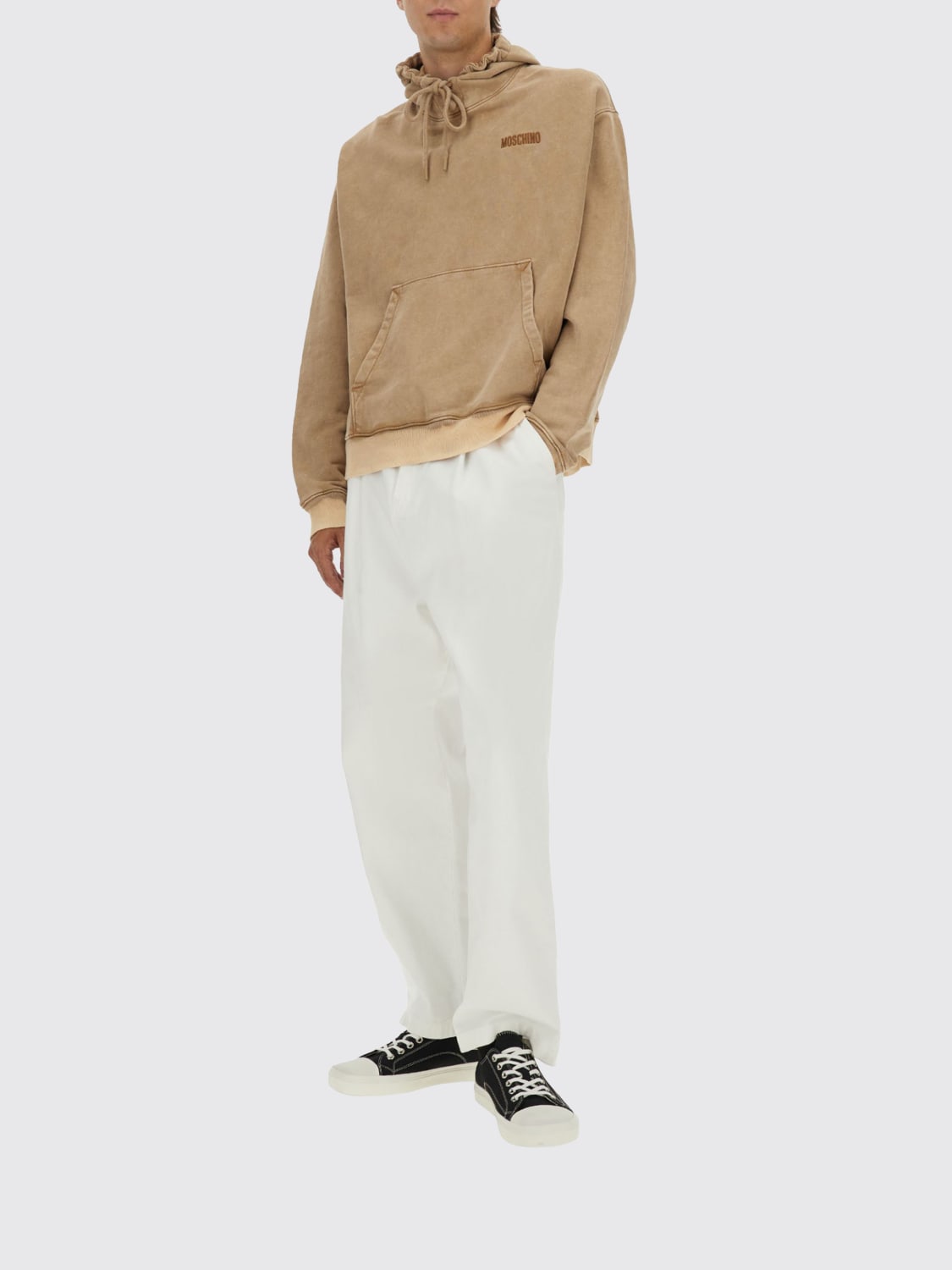 MOSCHINO COUTURE SWEATSHIRT: Sweatshirt men Moschino Couture, Brown - Img 2