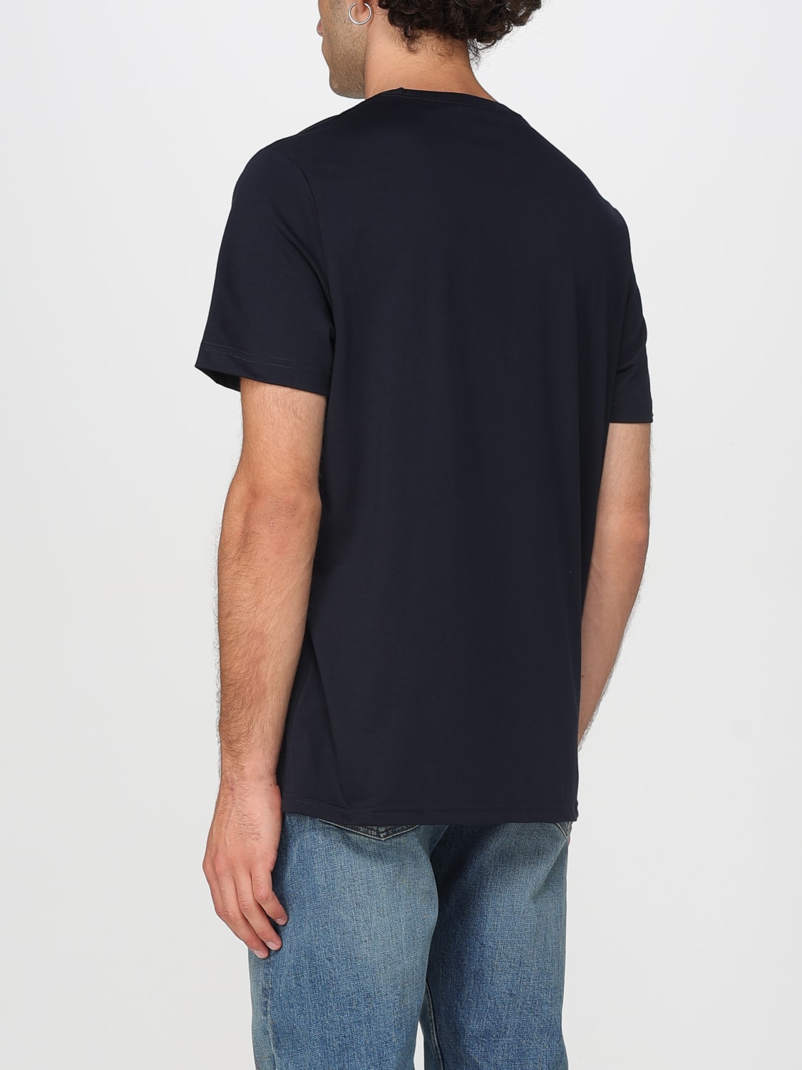 FRED PERRY T-SHIRT: T-shirt men Fred Perry, Blue - Img 2