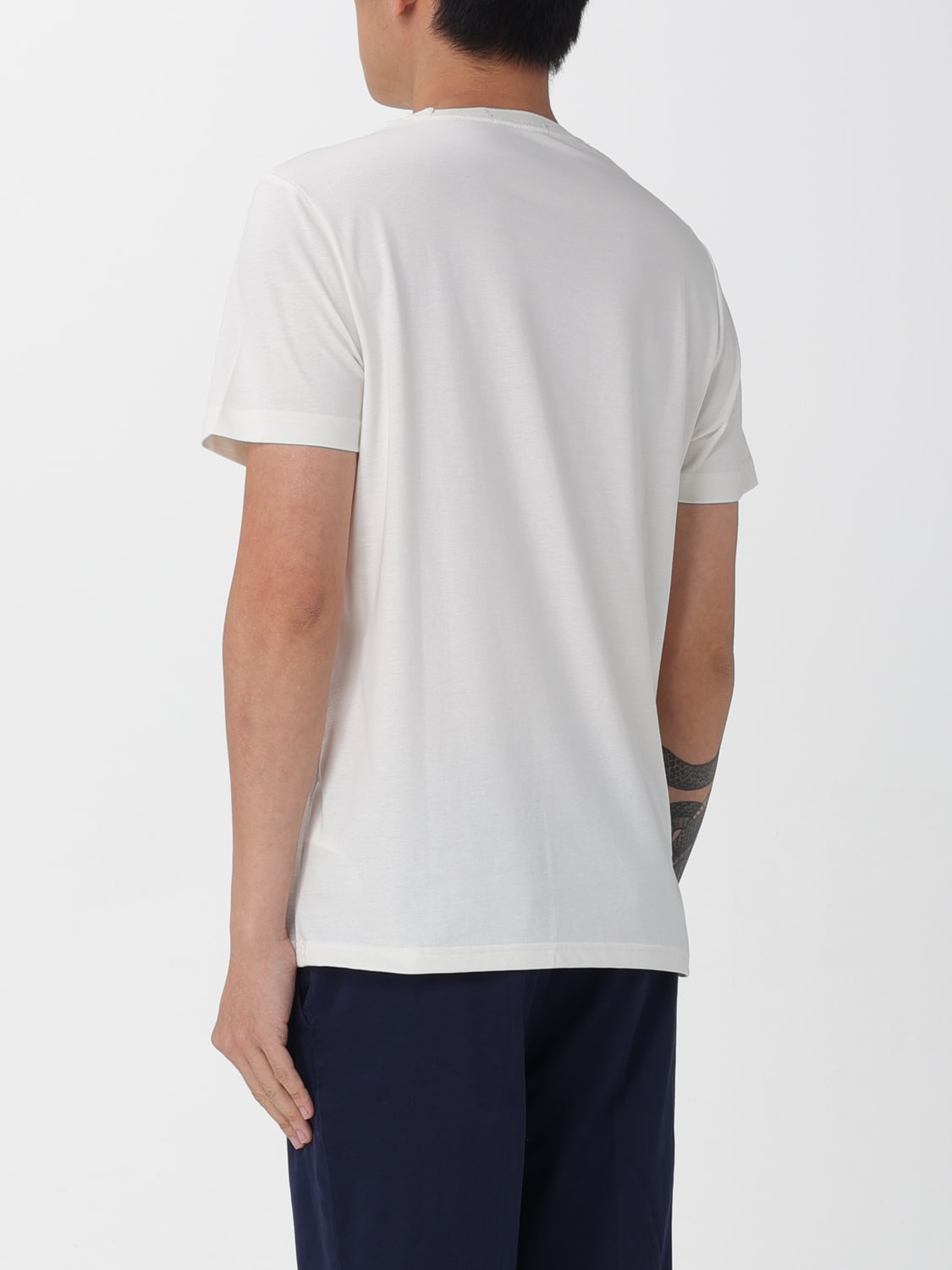 FRED PERRY CAMISETA: Camiseta hombre Fred Perry, Crema - Img 2