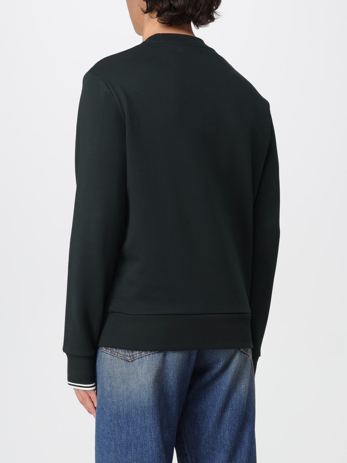 FRED PERRY SWEATSHIRT: Sweatshirt men Fred Perry, Green - Img 2
