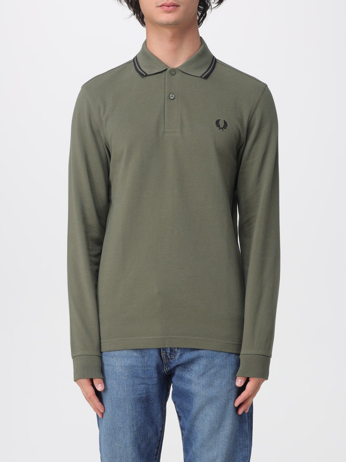 FRED PERRY POLO: Polo hombre Fred Perry, Verde - Img 1