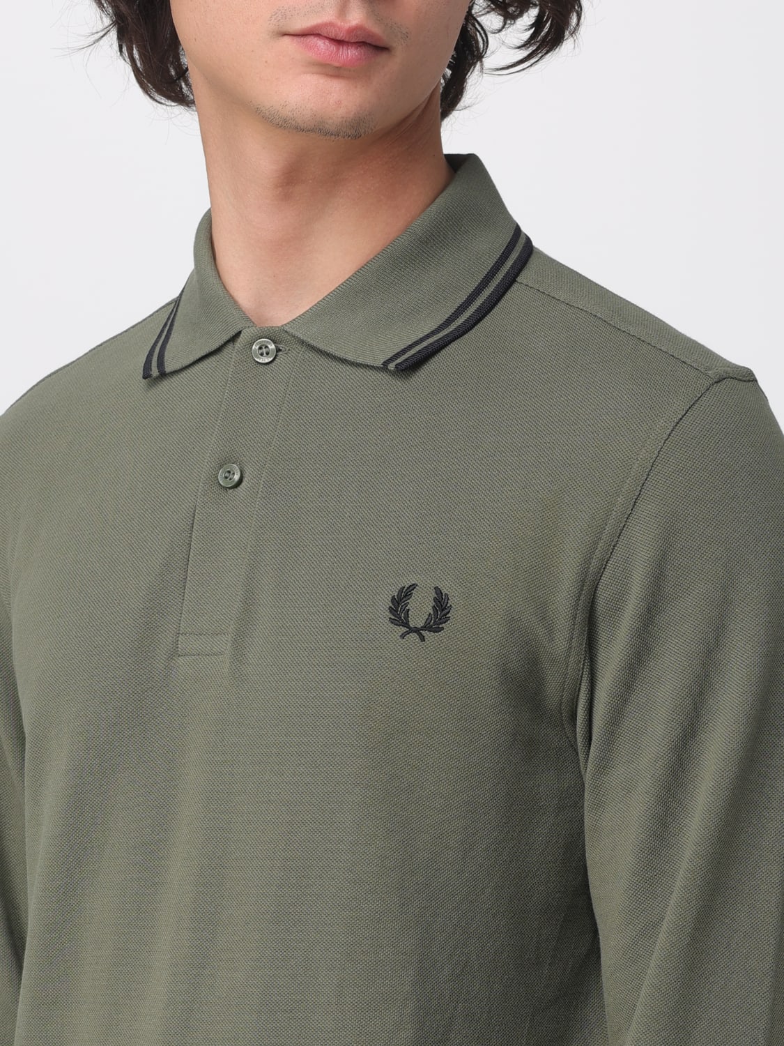 FRED PERRY POLO: Polo hombre Fred Perry, Verde - Img 3