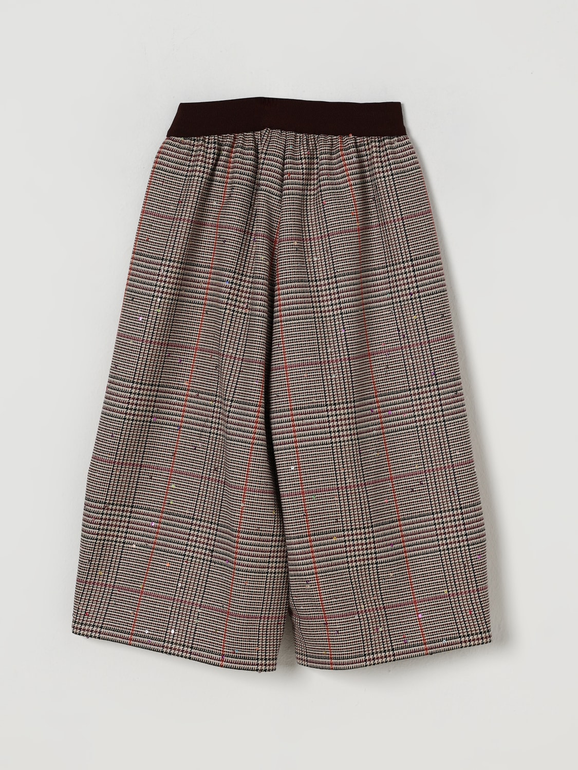 MI MI SOL PANTS: Pants kids Mi Mi Sol, Brown - Img 2