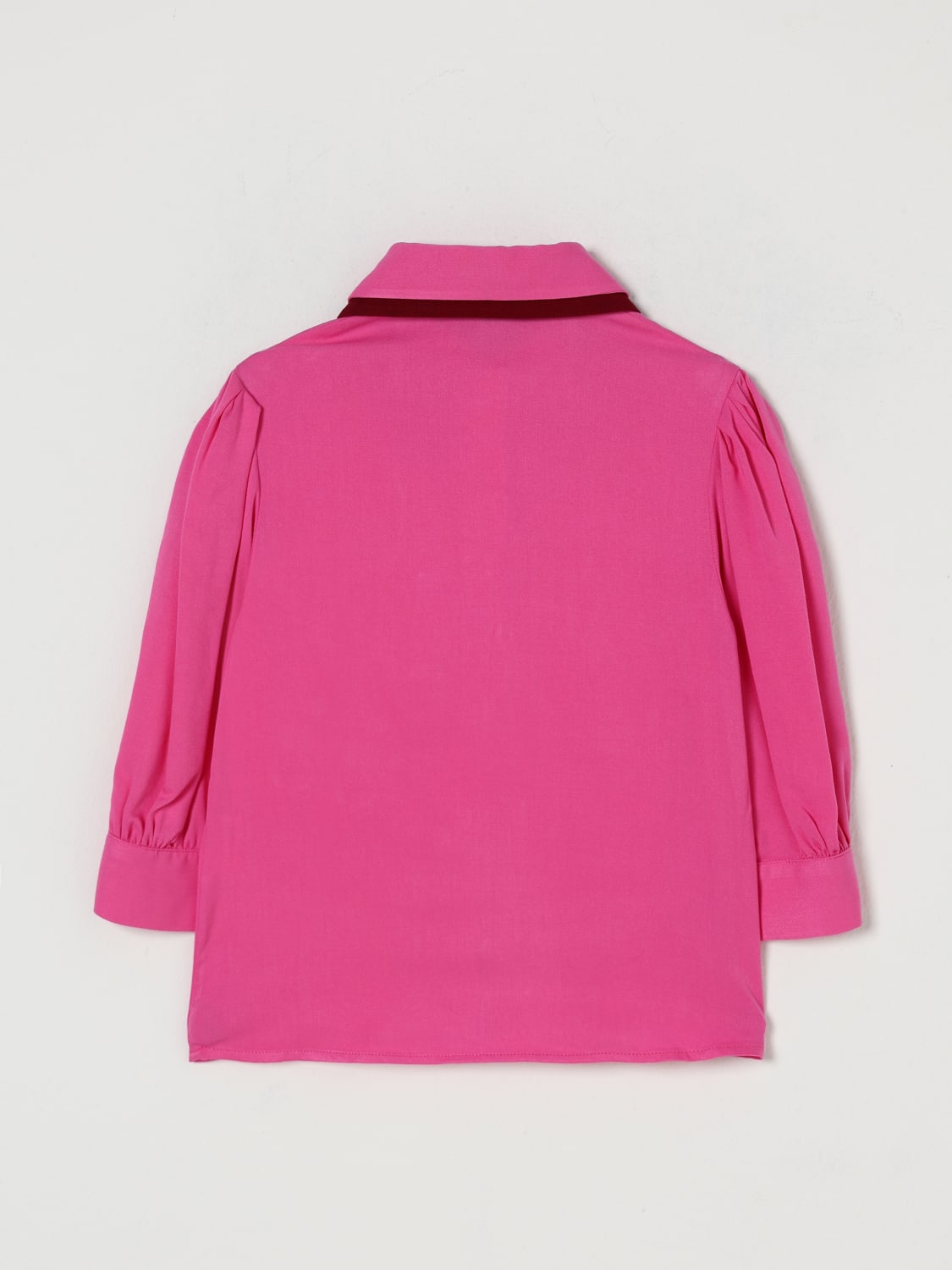 MI MI SOL BLUSE: Bluse kinder Mi Mi Sol, Fuchsia - Img 2