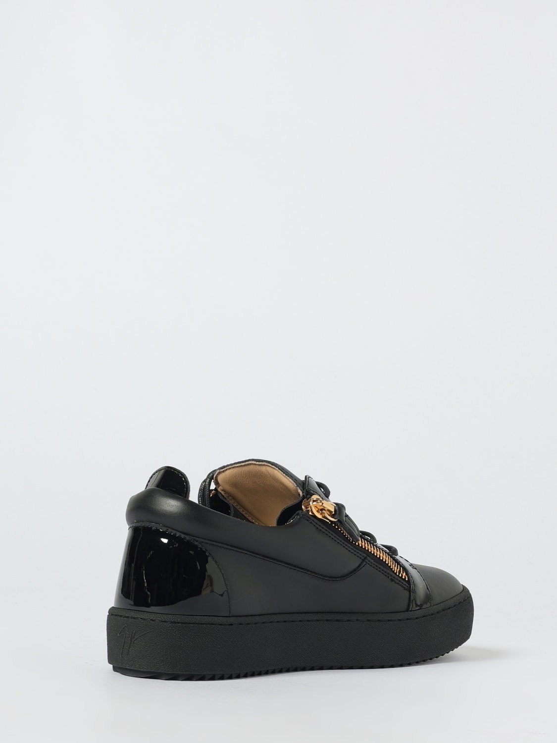 GIUSEPPE ZANOTTI 运动鞋: 运动鞋 男士 Giuseppe Zanotti, 黑色 - Img 3