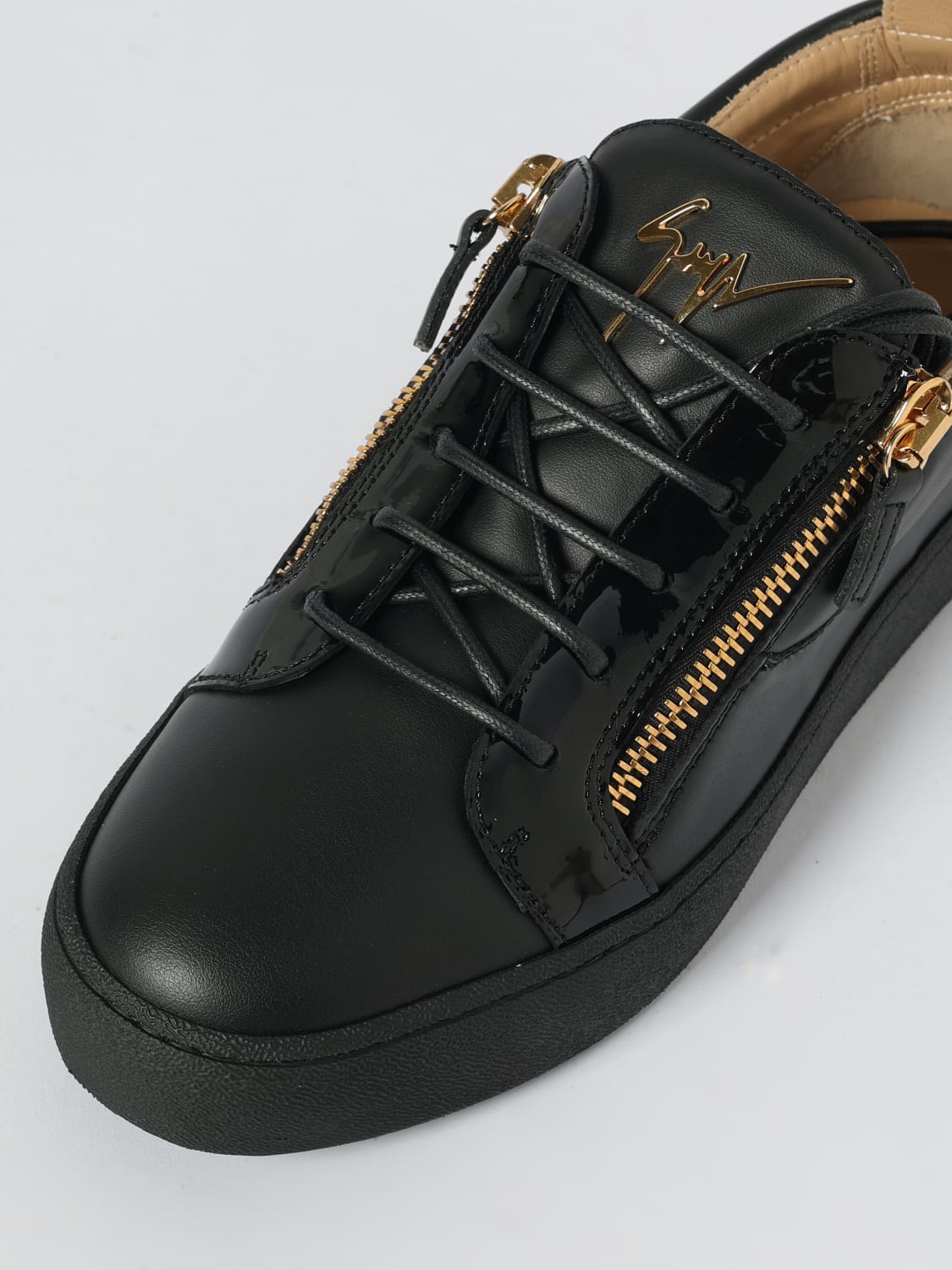 GIUSEPPE ZANOTTI 运动鞋: 运动鞋 男士 Giuseppe Zanotti, 黑色 - Img 4