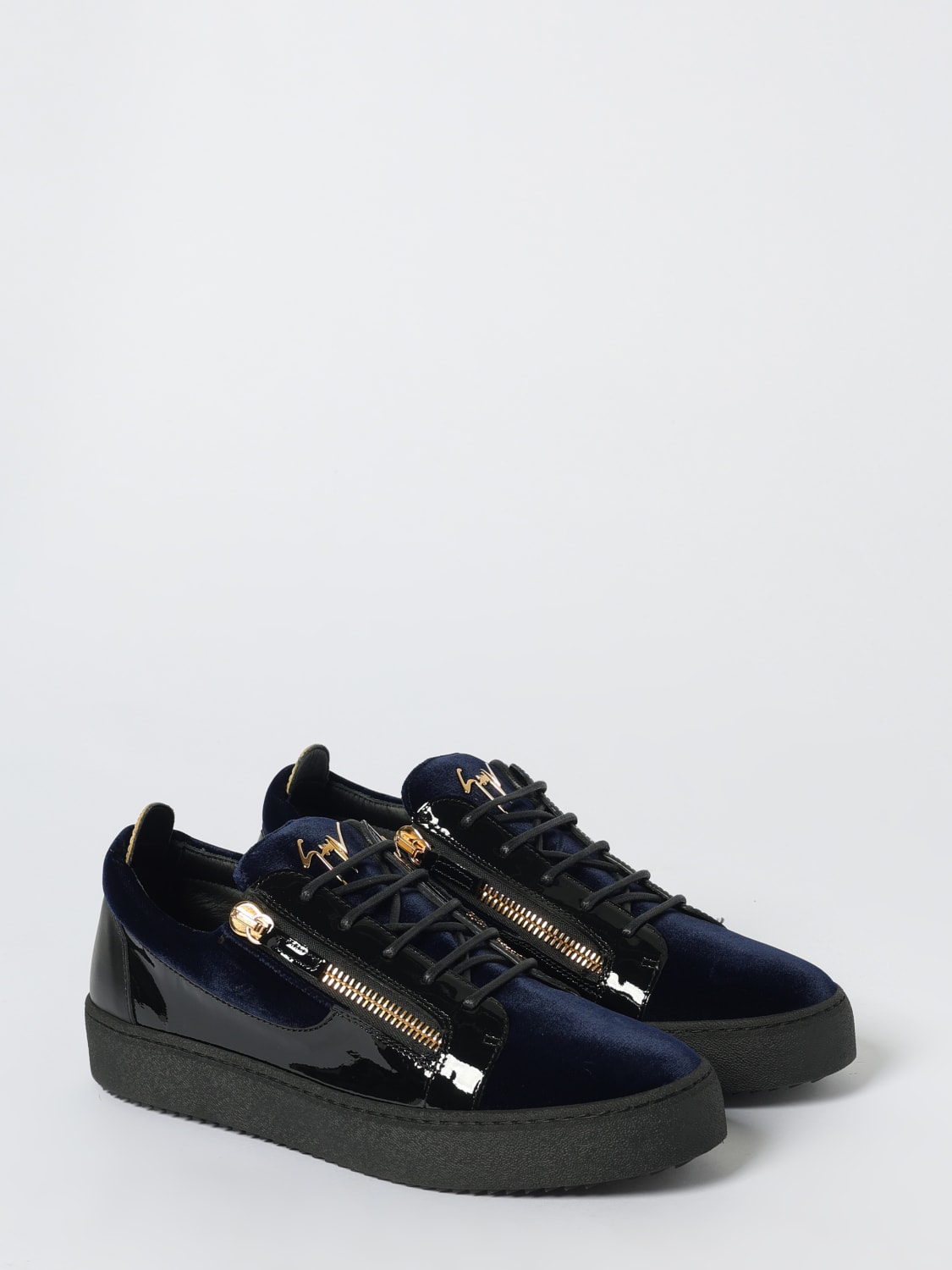 GIUSEPPE ZANOTTI SNEAKERS: Sneakers men Giuseppe Zanotti, Blue - Img 2