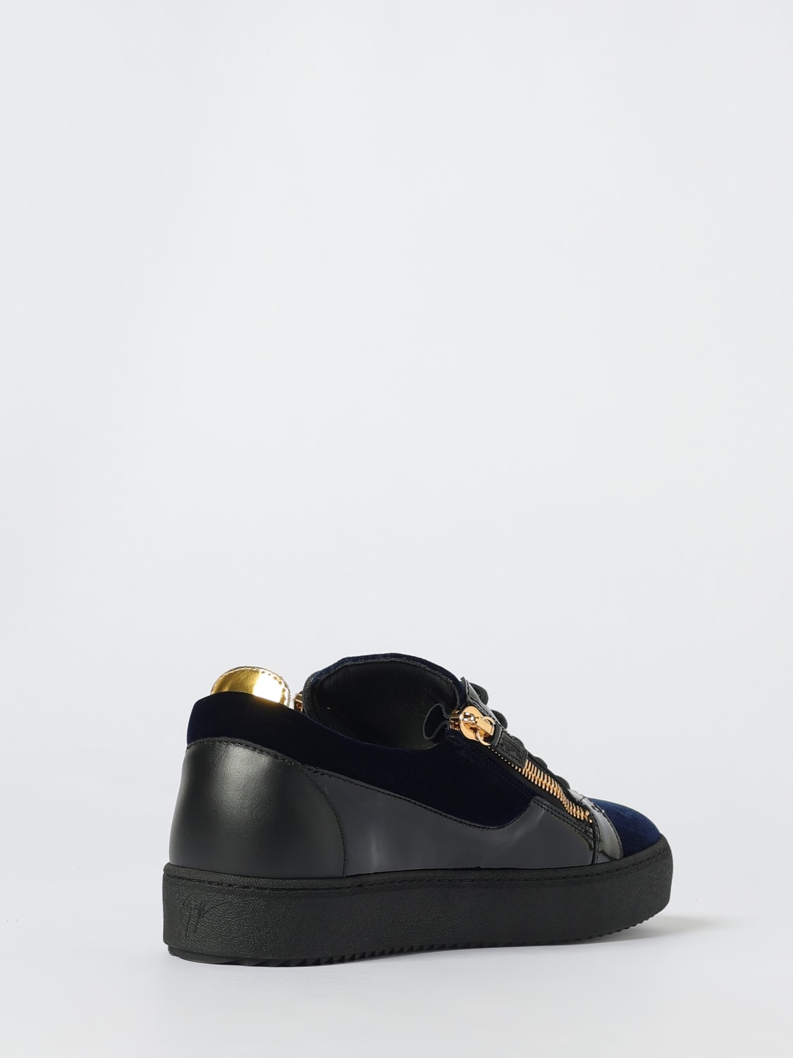 GIUSEPPE ZANOTTI SNEAKERS: Sneakers men Giuseppe Zanotti, Blue - Img 3