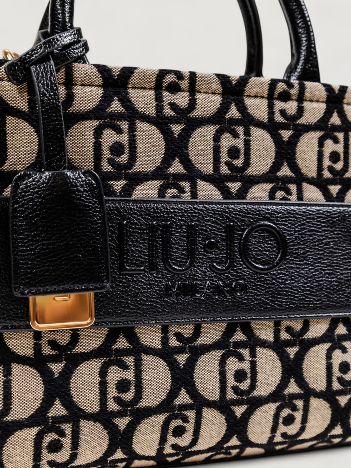 LIU JO SAC À MAIN: Sac porté main femme Liu Jo, Noir - Img 3