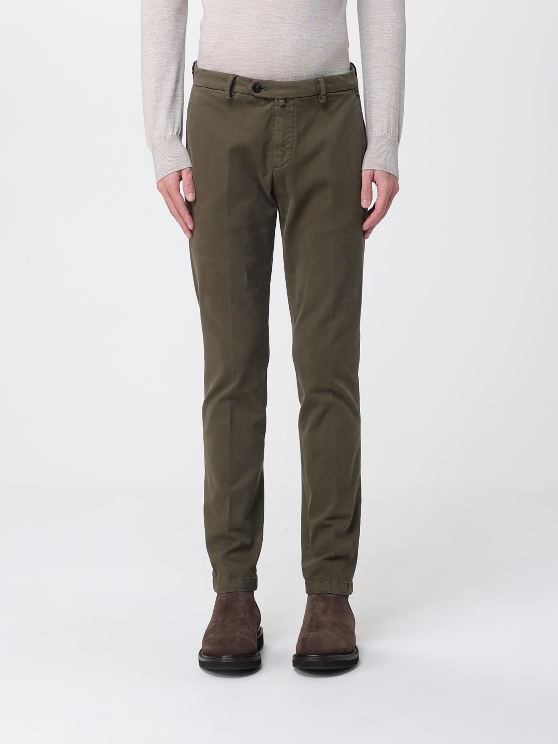 BRIGLIA 1949 PANTS: Pants men Briglia 1949, Green - Img 1