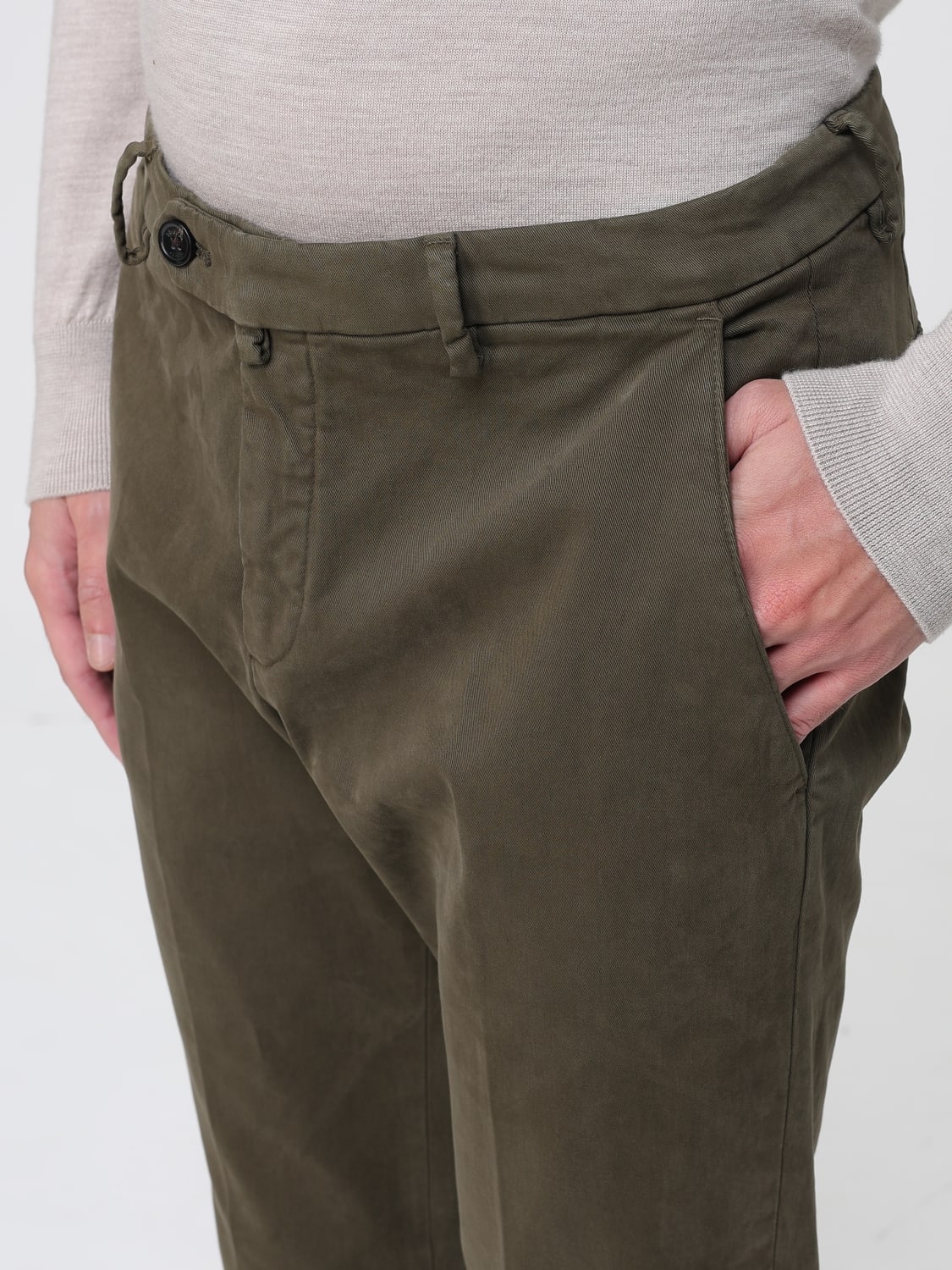 BRIGLIA 1949 PANTS: Pants men Briglia 1949, Green - Img 3