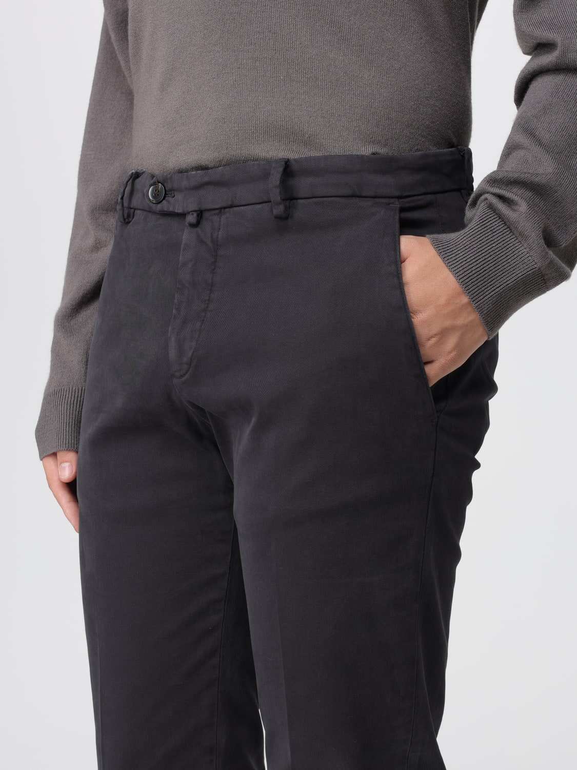 BRIGLIA 1949 PANTS: Pants men Briglia 1949, Grey - Img 3