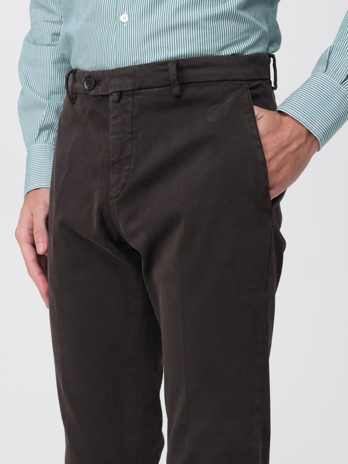 BRIGLIA 1949 裤子: 裤子 男士 Briglia 1949, 乌黑 - Img 3