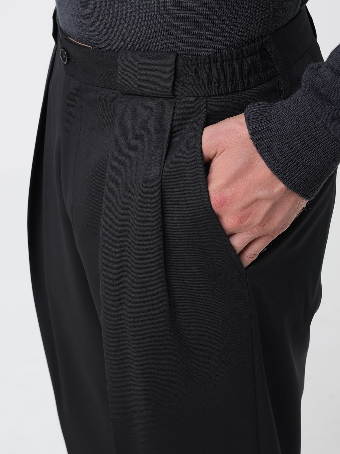 BRIGLIA 1949 HOSE: Hose herren Briglia 1949, Schwarz - Img 3