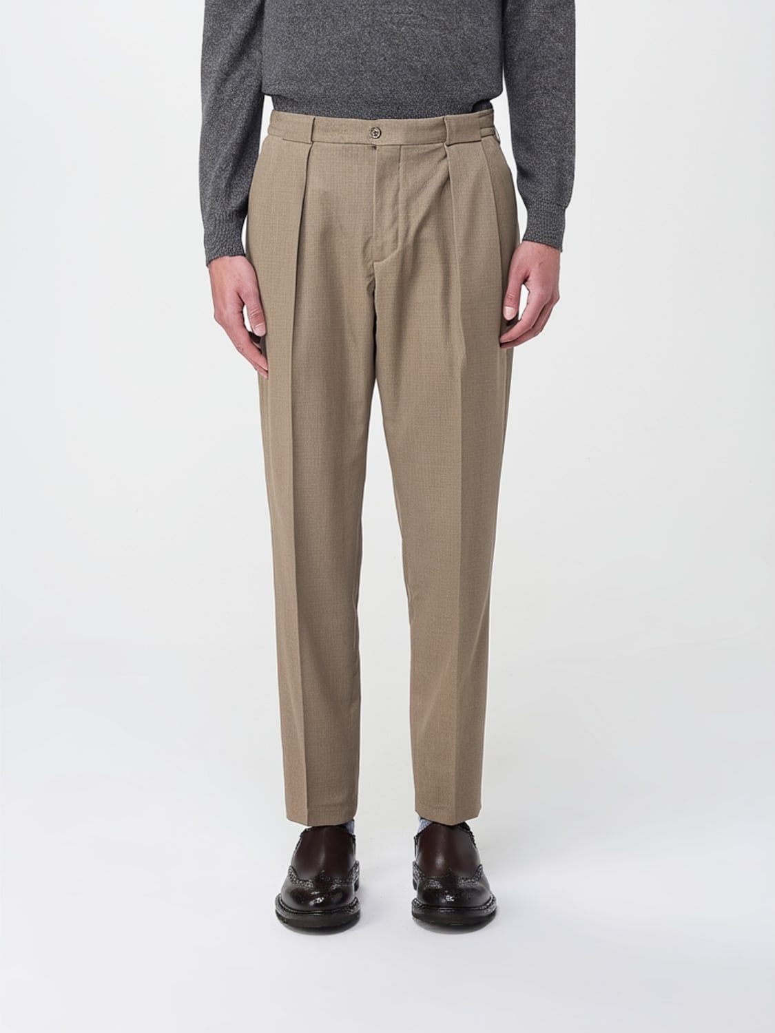 BRIGLIA 1949 PANTS: Pants men Briglia 1949, Beige - Img 1