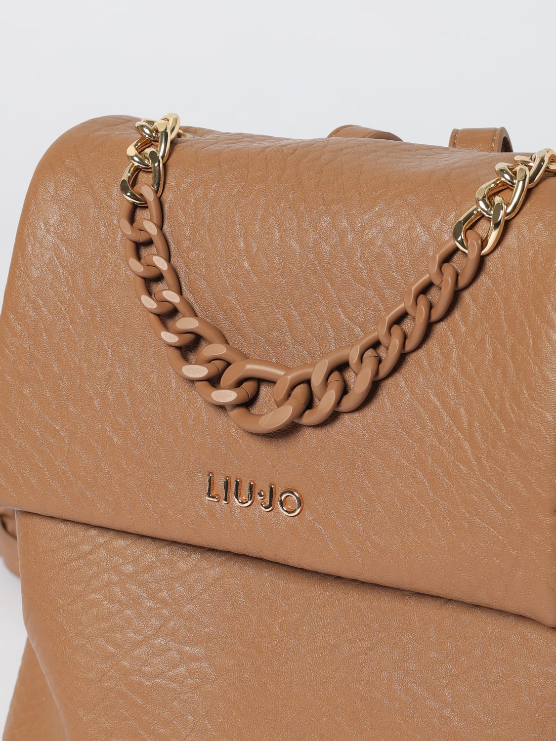 LIU JO BACKPACK: Backpack woman Liu Jo, Brown - Img 3