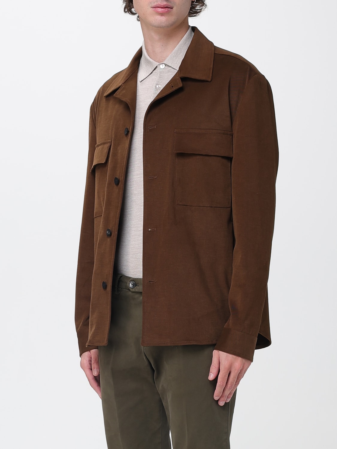 BRIGLIA 1949 JACKE: Blazer herren Briglia 1949, Braun - Img 3